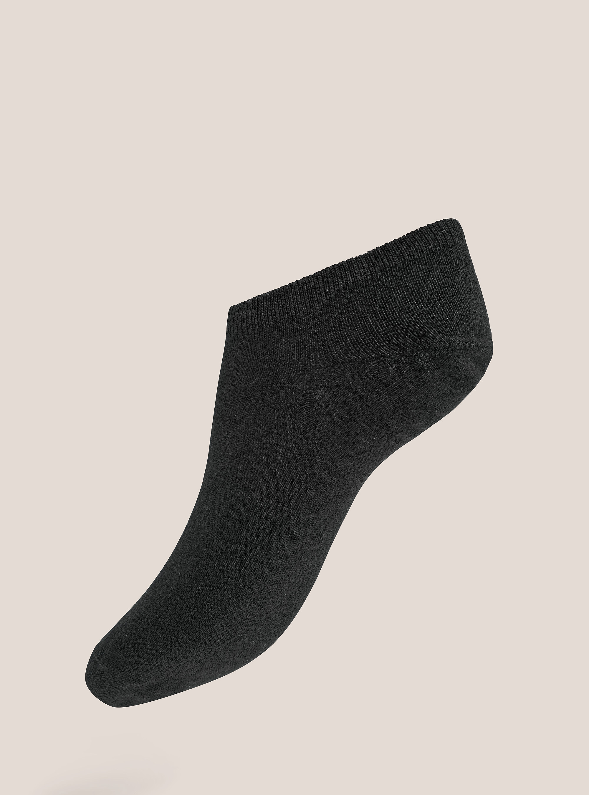 Set 3 pairs of turtleneck insock, MULTICOLOR