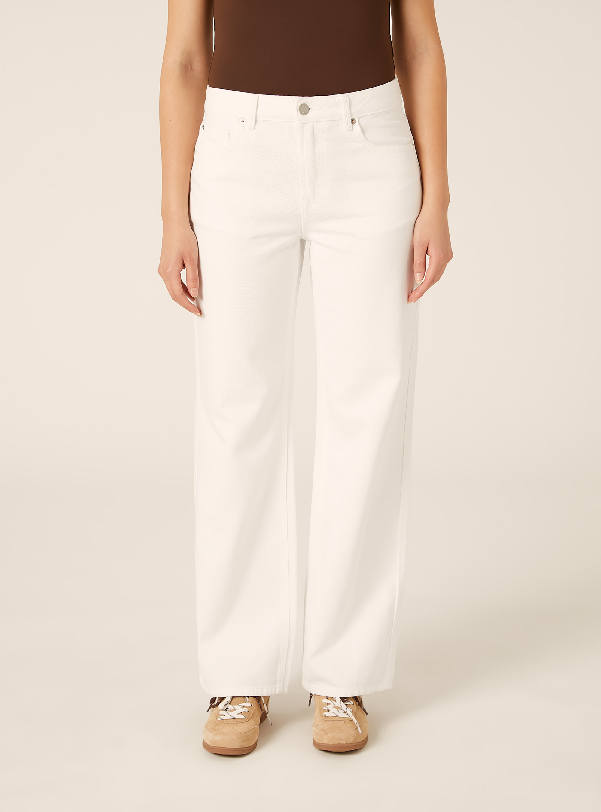 Straight Fit Jeans, D099 WHITE