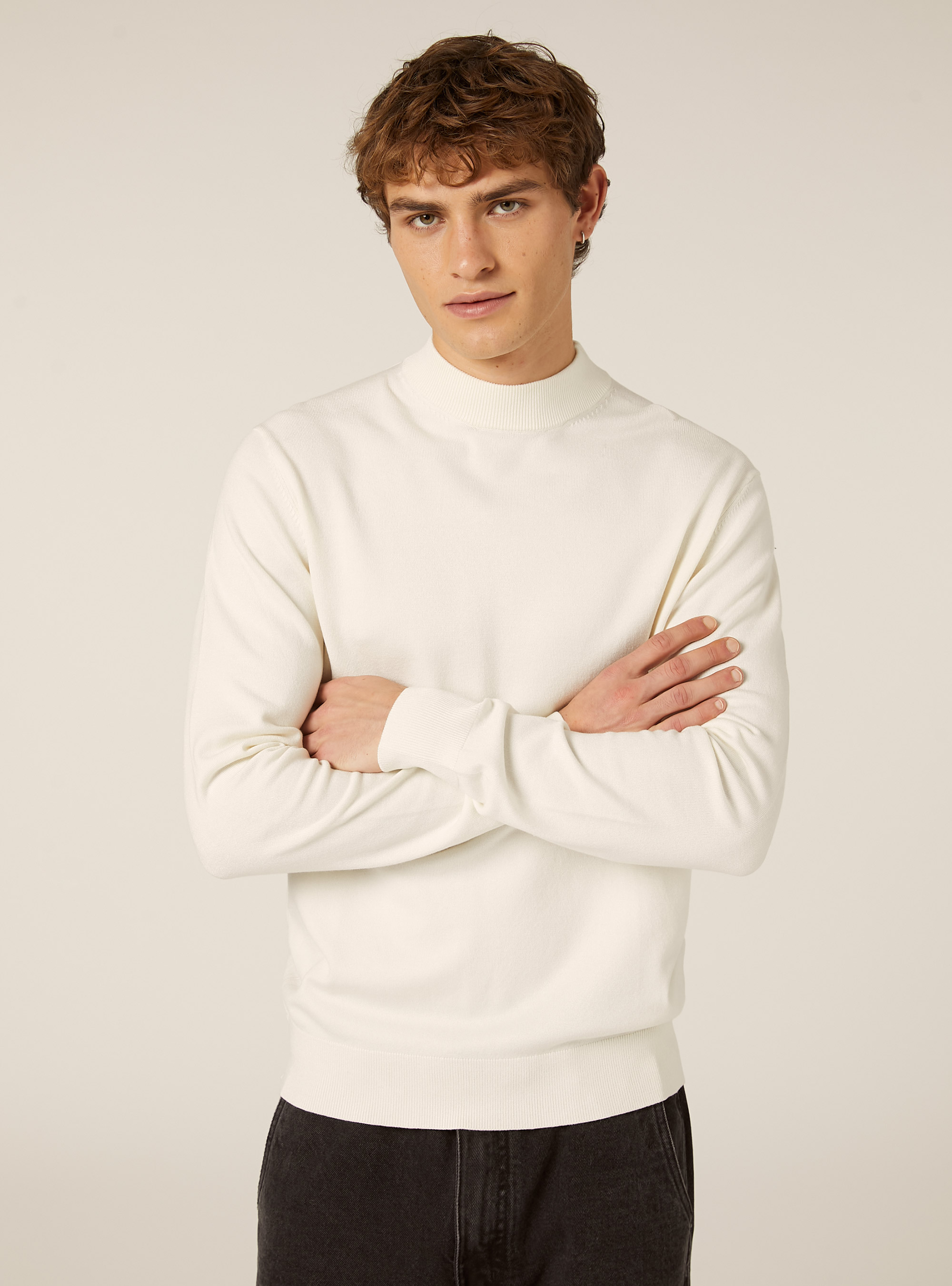 Jersey de cuello medio, WH2 WHITE