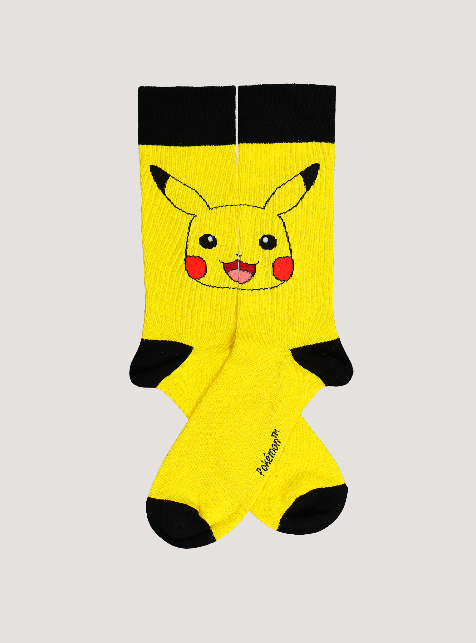 Pokémon x Alcott socks, C7758 YELLOW