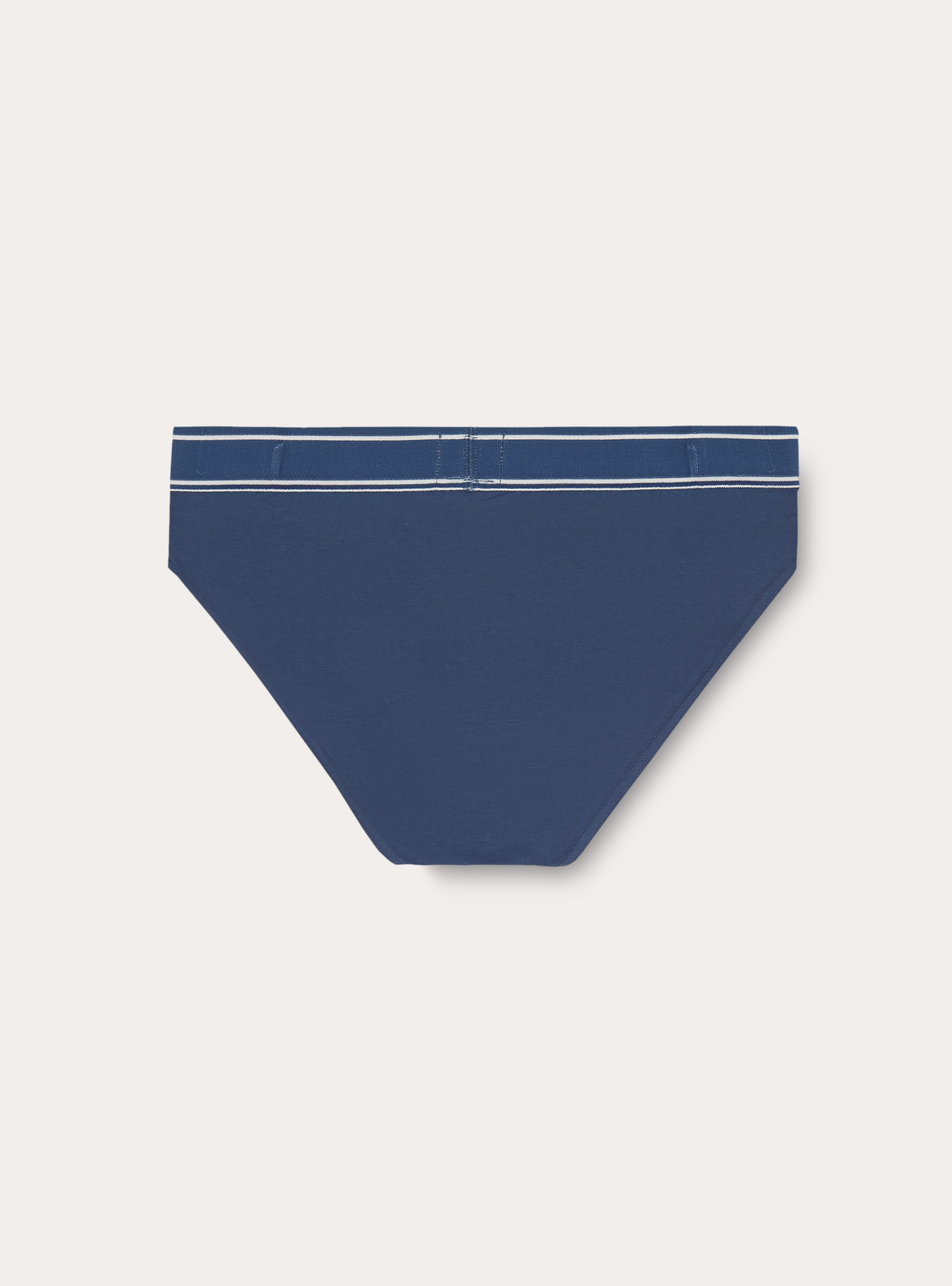 Stretch cotton briefs with logo, IN1 INDIGO DARK