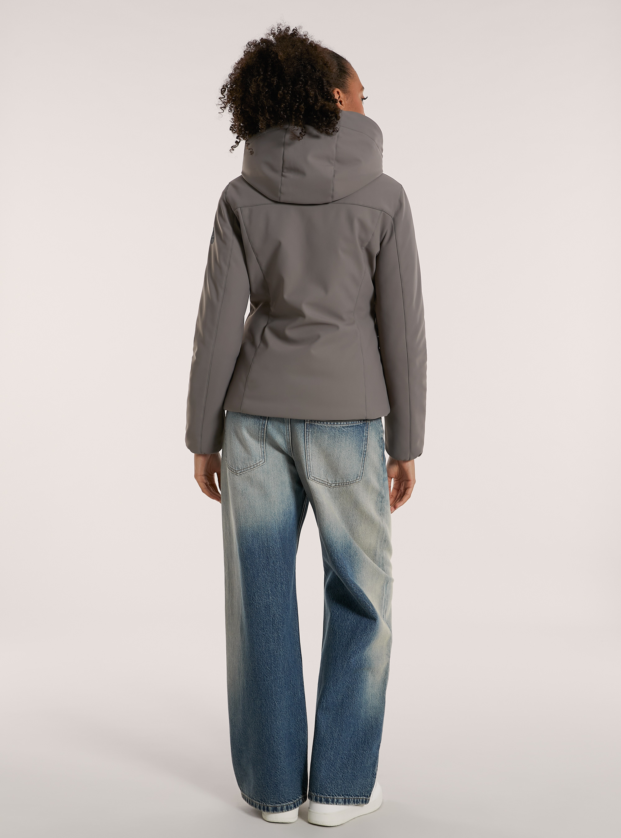 Giubbotto tecnico con imbottitura riciclata, BR3 BROWN LIGHT