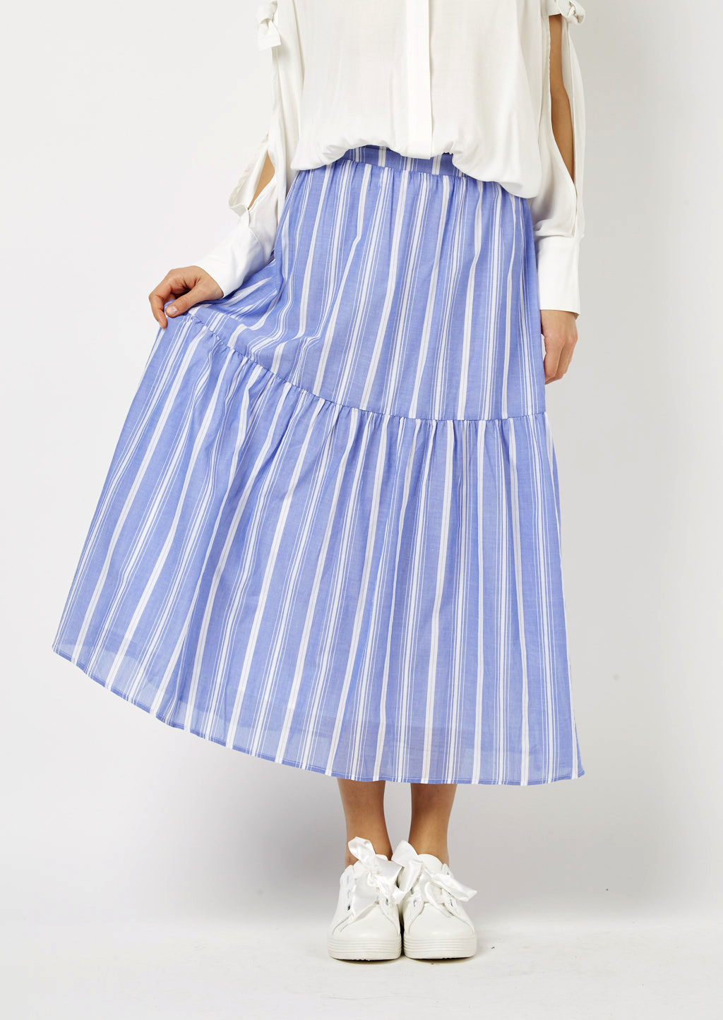 Gonna a righe, MULTICOLORE