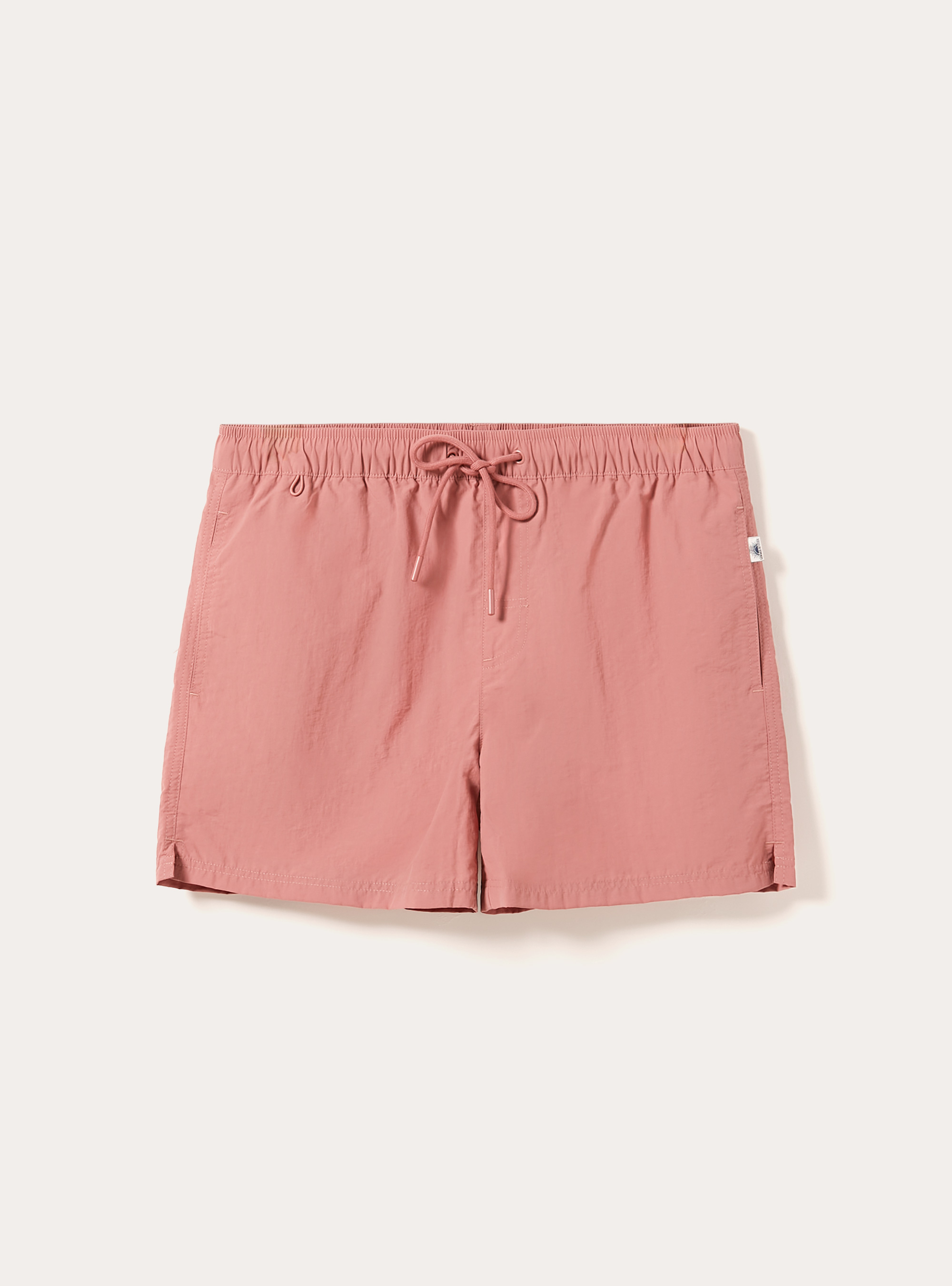 Maillot de bain uni avec poche arri&egrave;re, PK1 PINK DARK