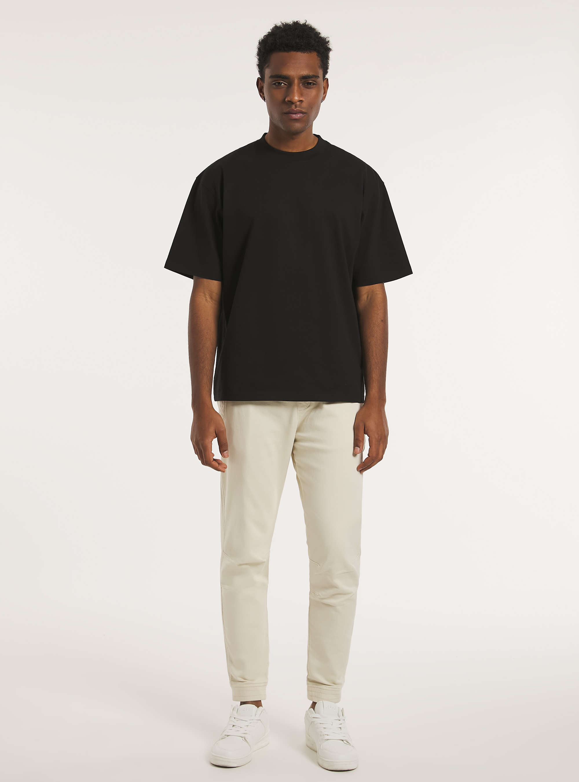 Pantalon de jogging en coton, SA3 SAND LIGHT