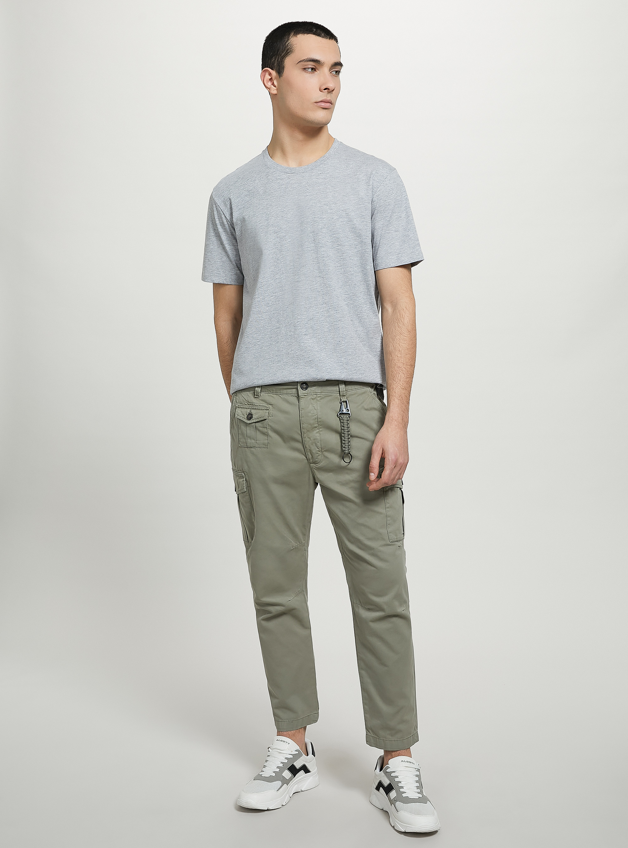 Cargohose aus Twill, KY2 KAKY MEDIUM
