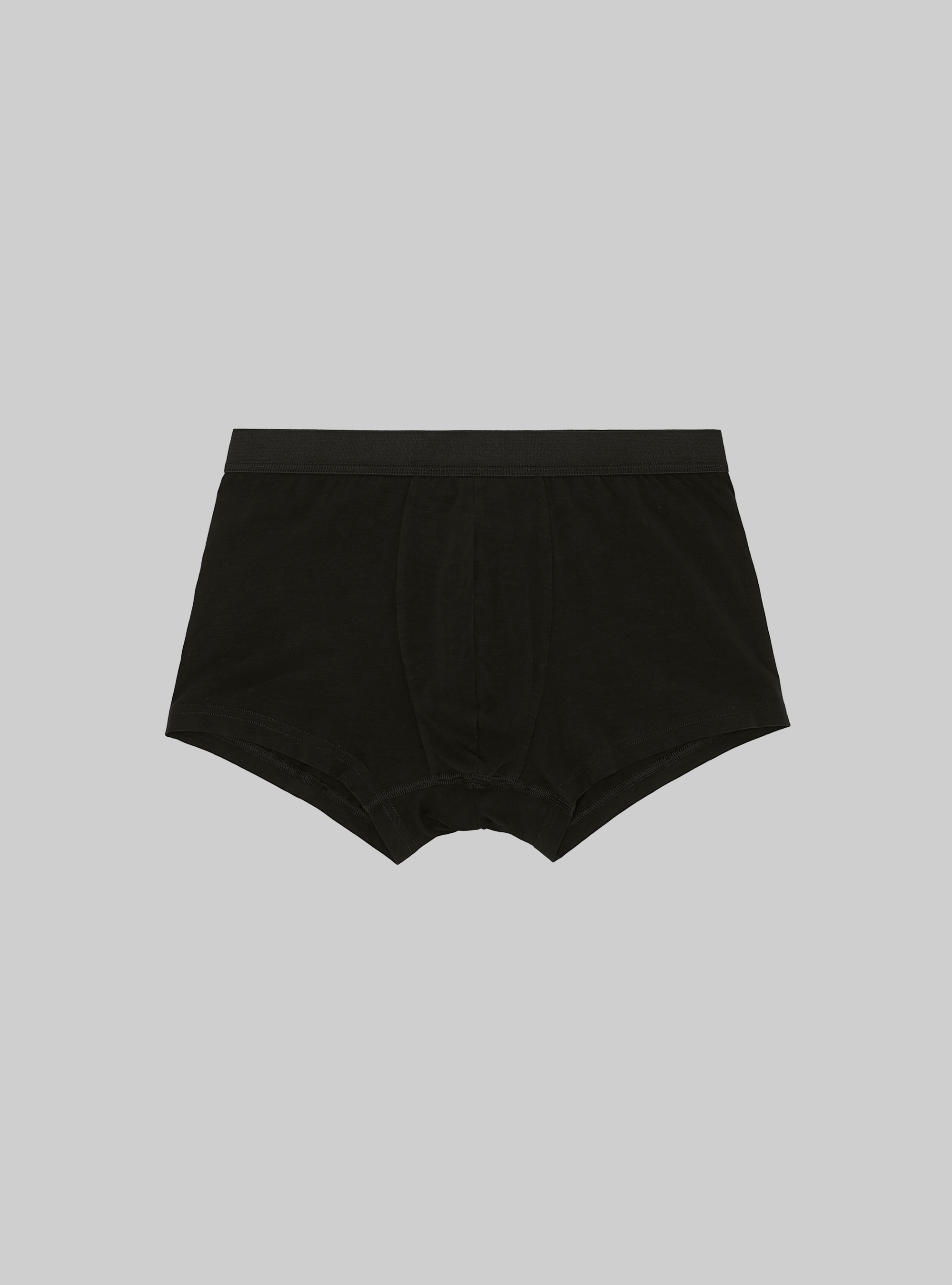 Set of 3 stretch cotton boxer shorts, BK1/WH2/MGY1