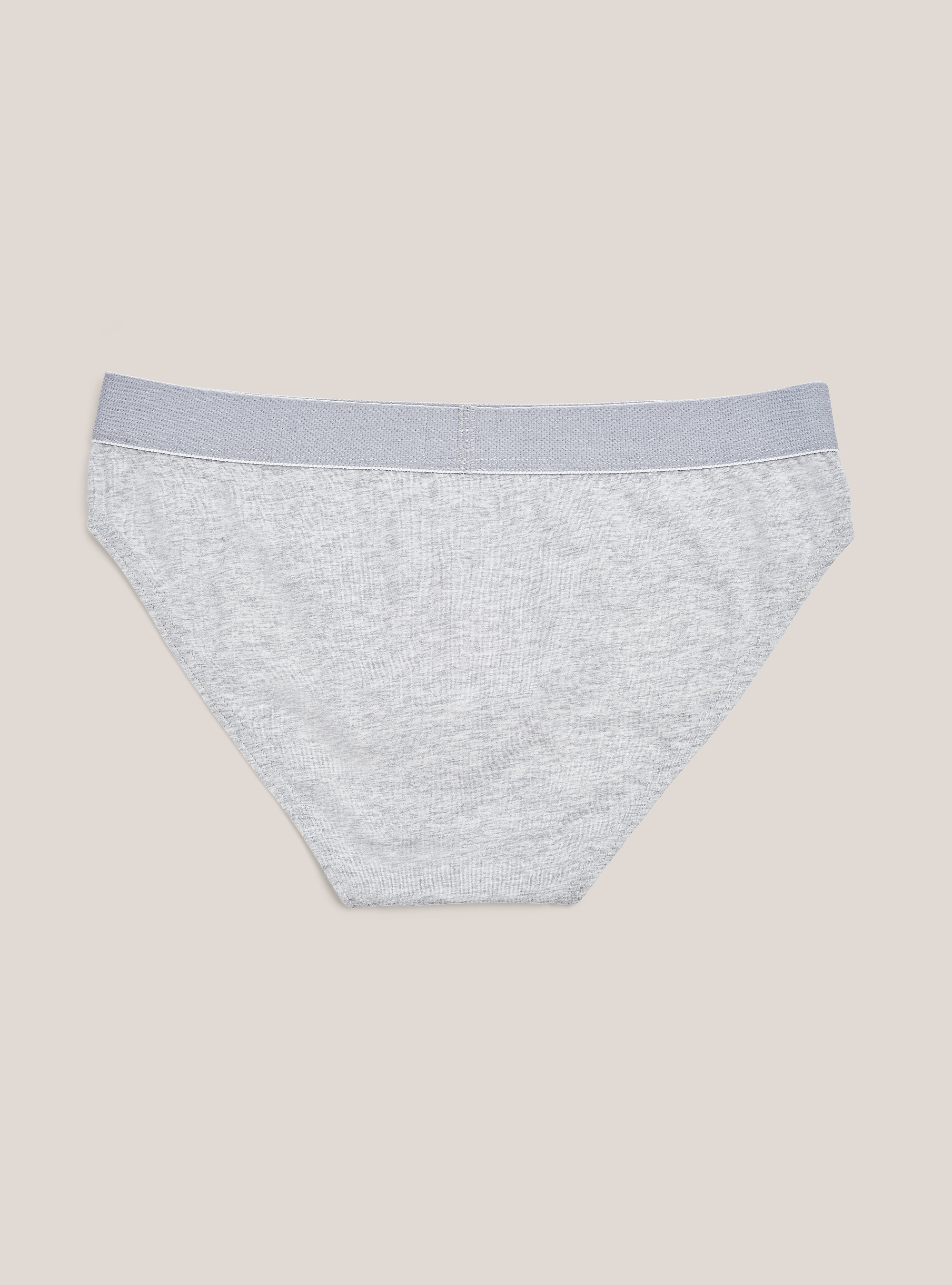 Slip en coton élastique avec logo, C148 ICE MELANGE