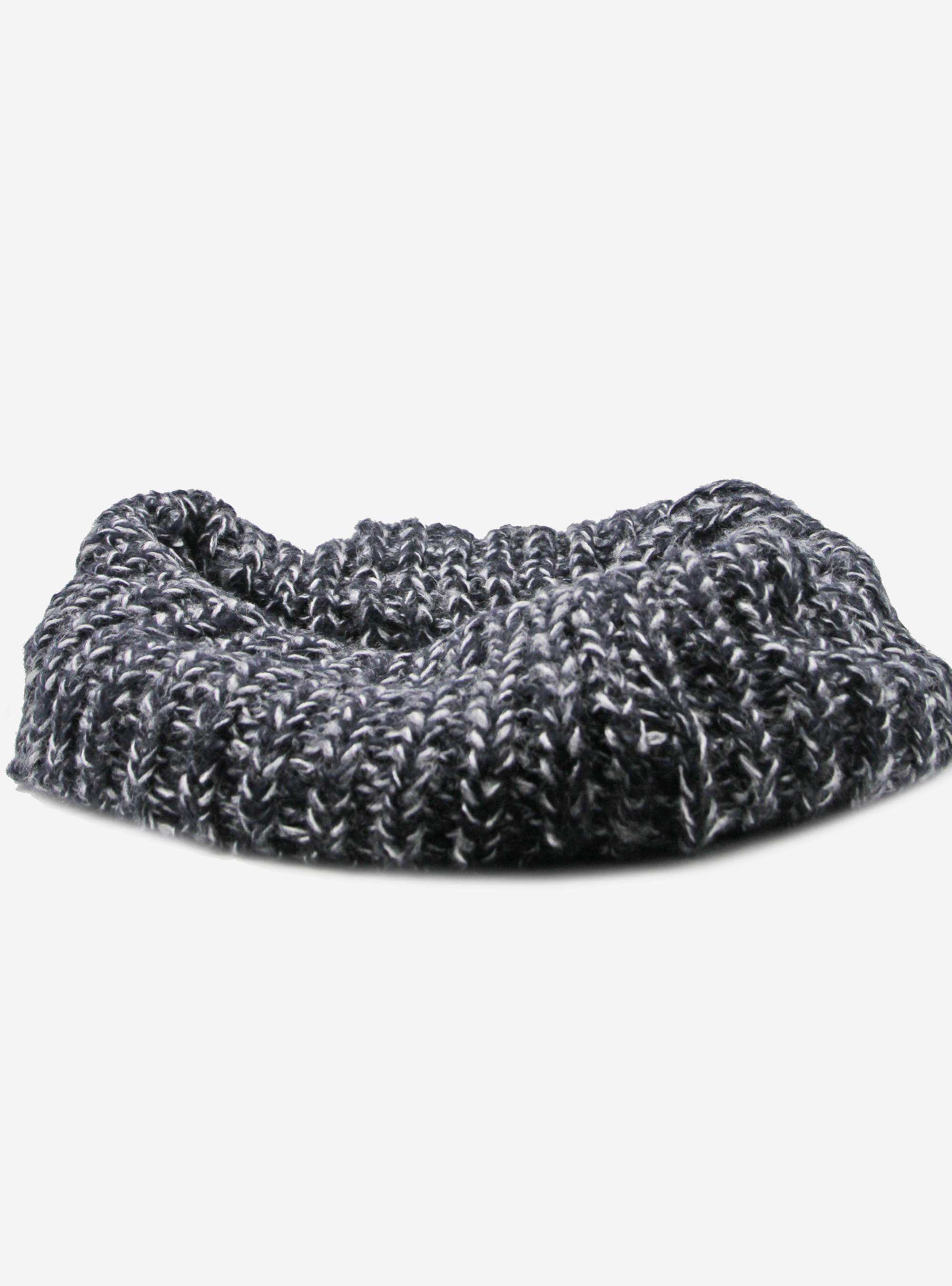 Collo basico in maglia, C233 BLUE M