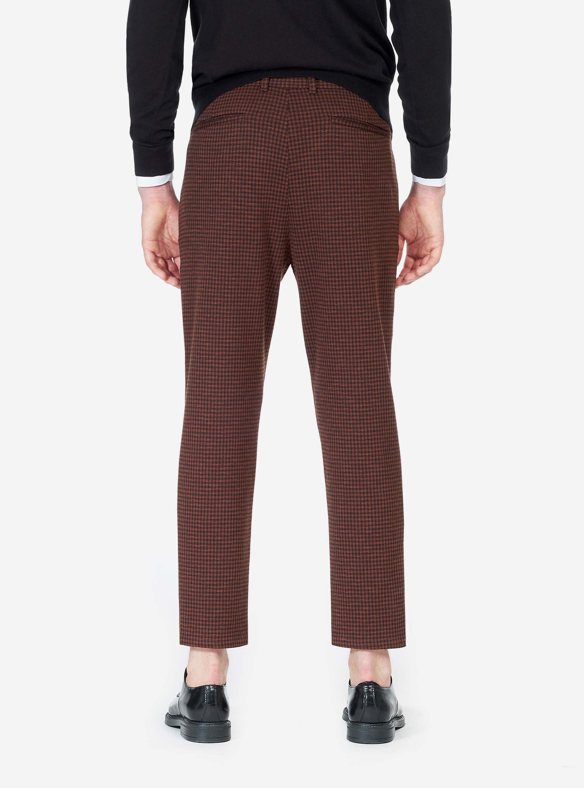 CHINO PANTS, BROWN
