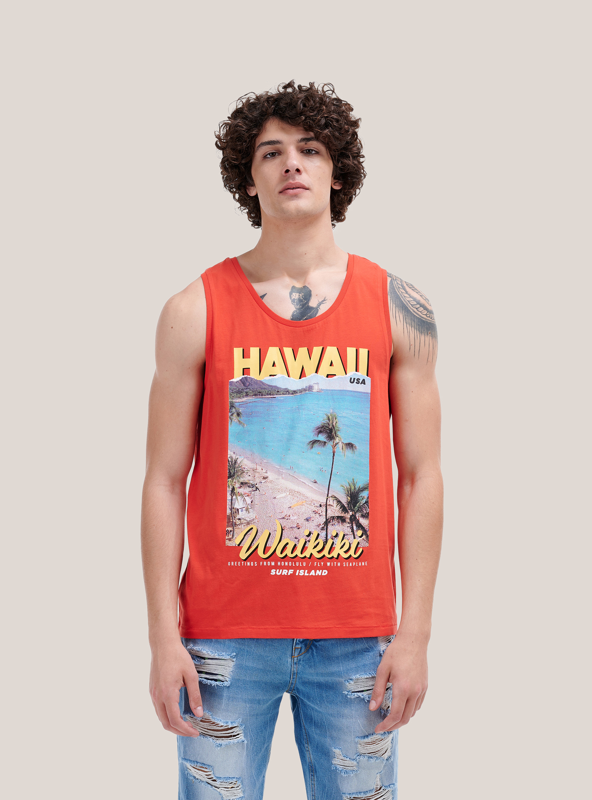 Printed top tank, C0045 CORAL