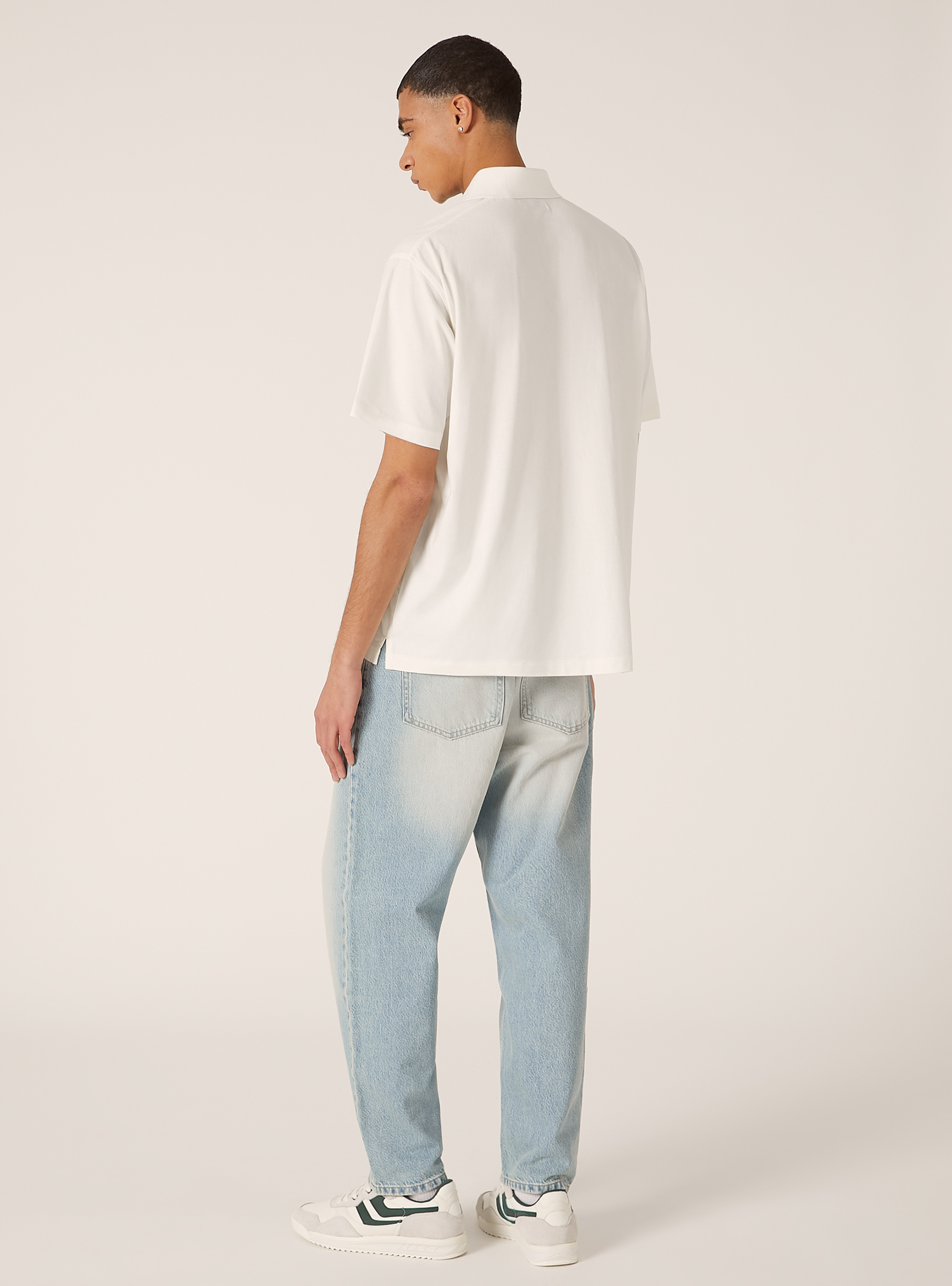 AIRes jersey polo shirt, WH1 OFF WHITE