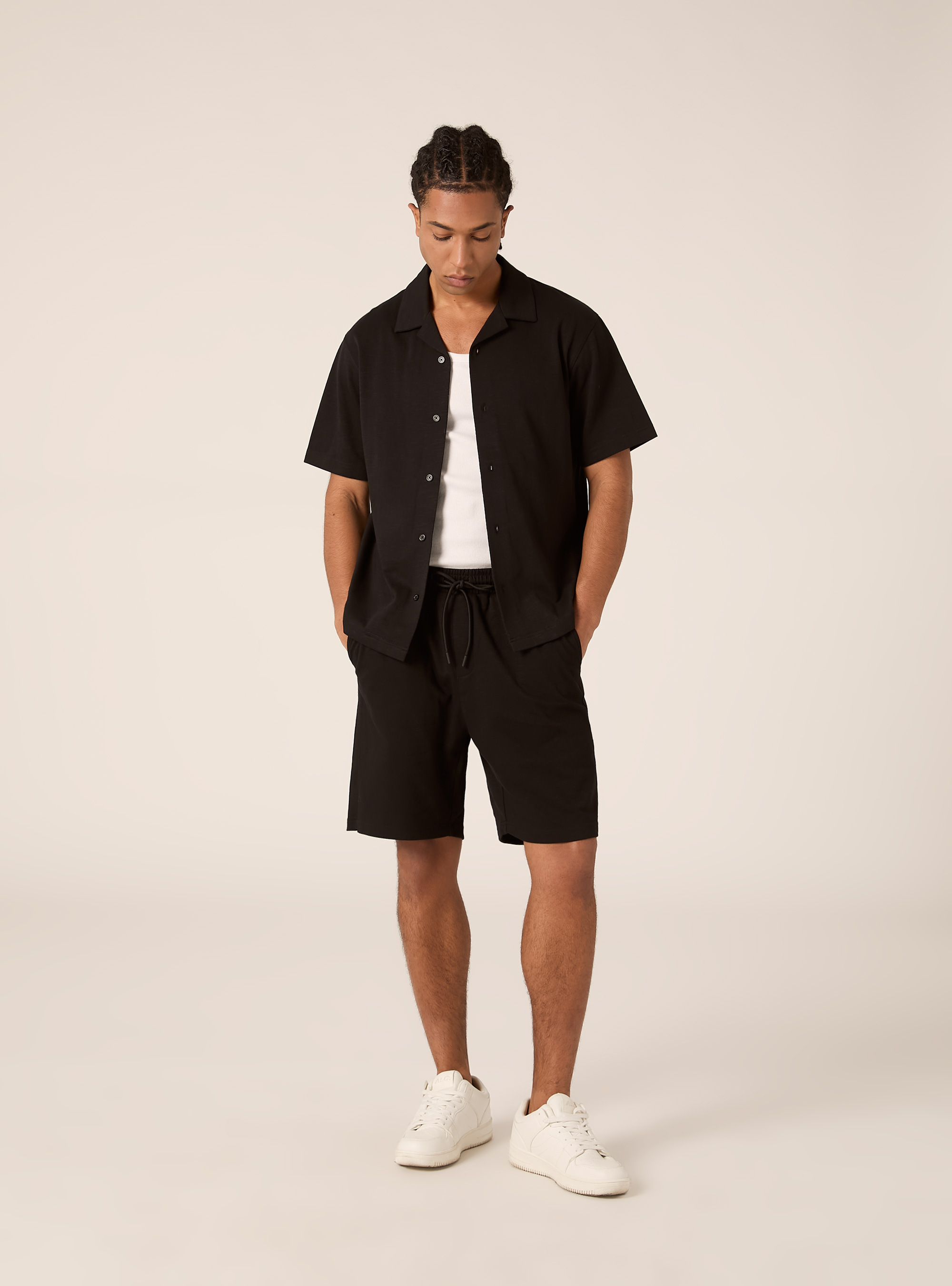 Bermuda en jersey, BK1 BLACK