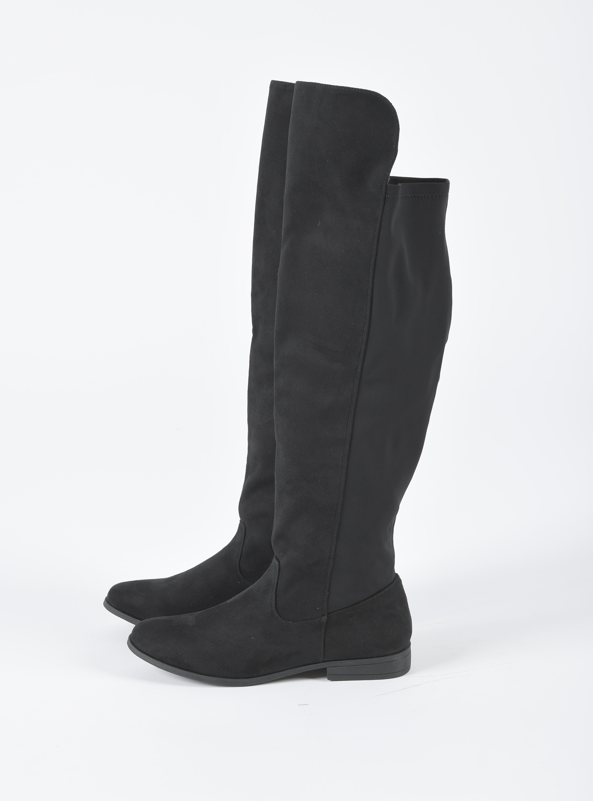 Stivale scamosciato, C101 BLACK