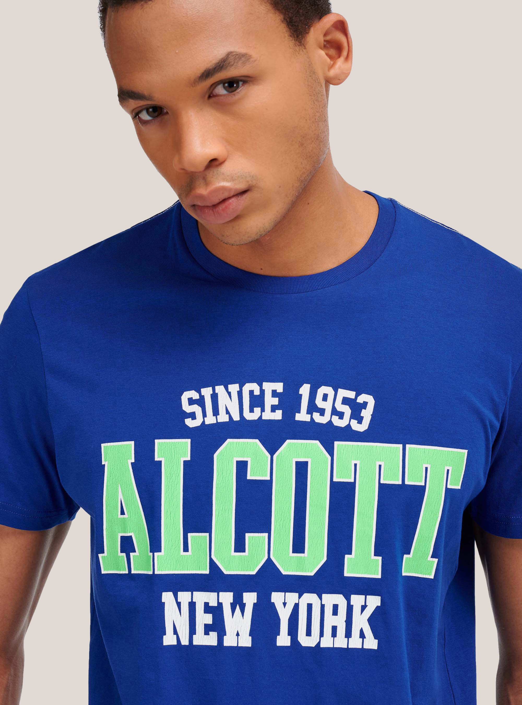 T-shirt avec logo alcott, C2227 ROYALE