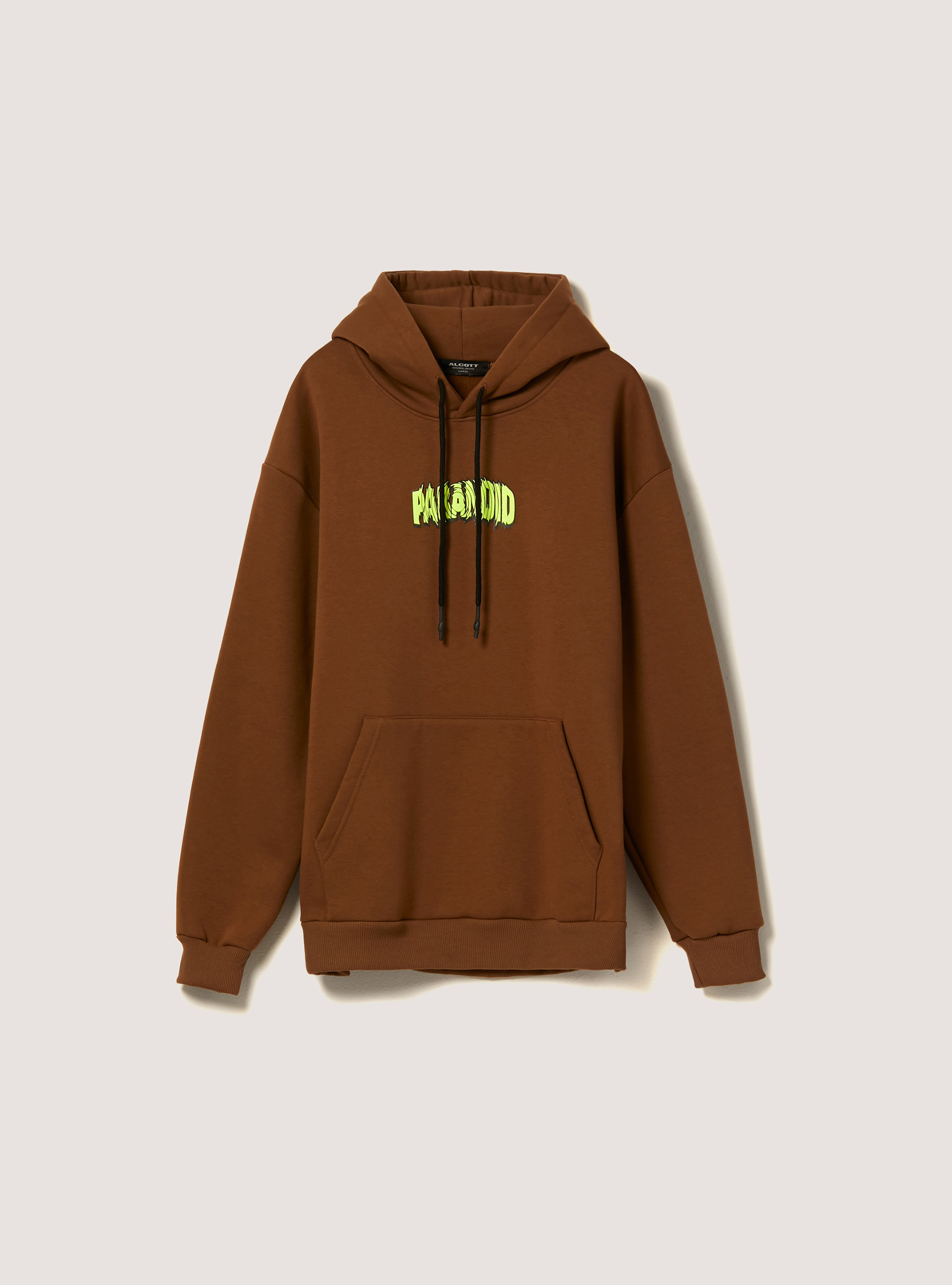 Sweatshirt with Smile Collection print, BR1 BROWN DARK