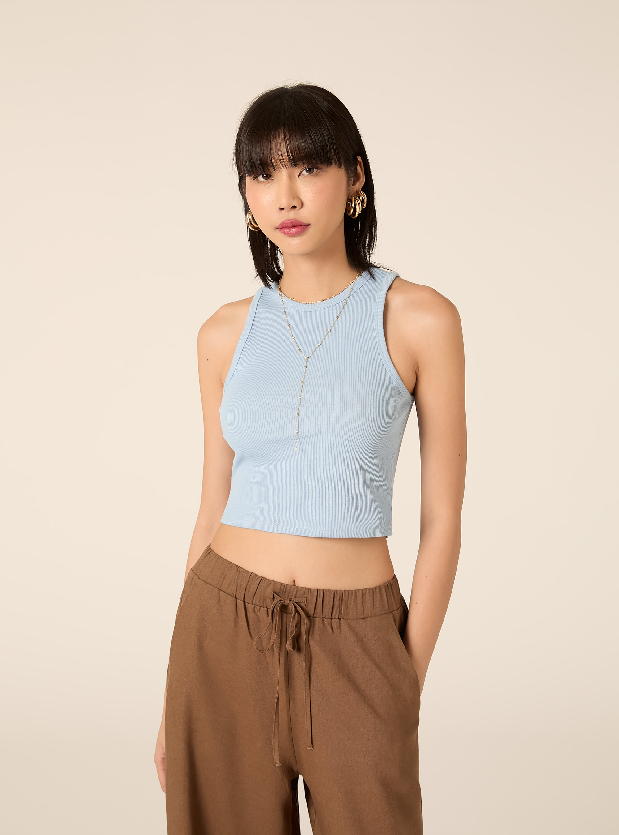 Canotta basic in cannete', AZ2 AZURE MEDIUM