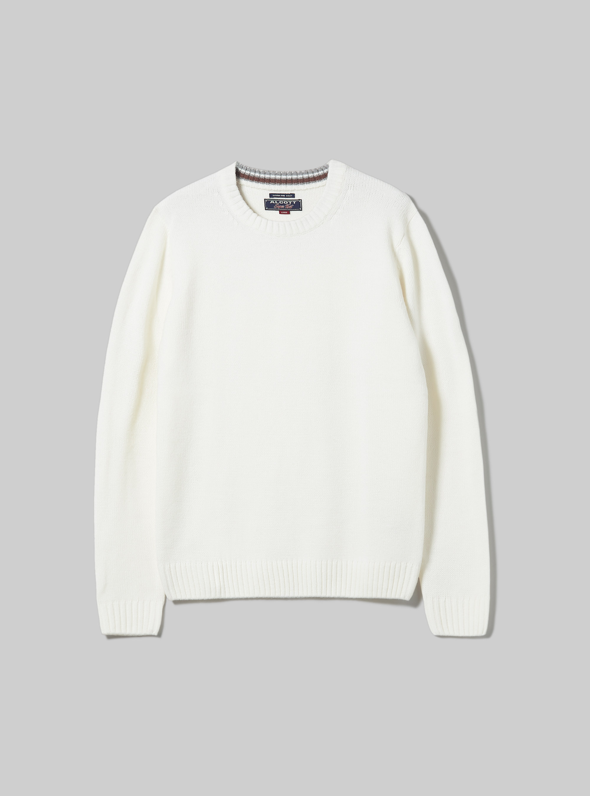 Pullover caldo effetto cachemire, WH2 WHITE