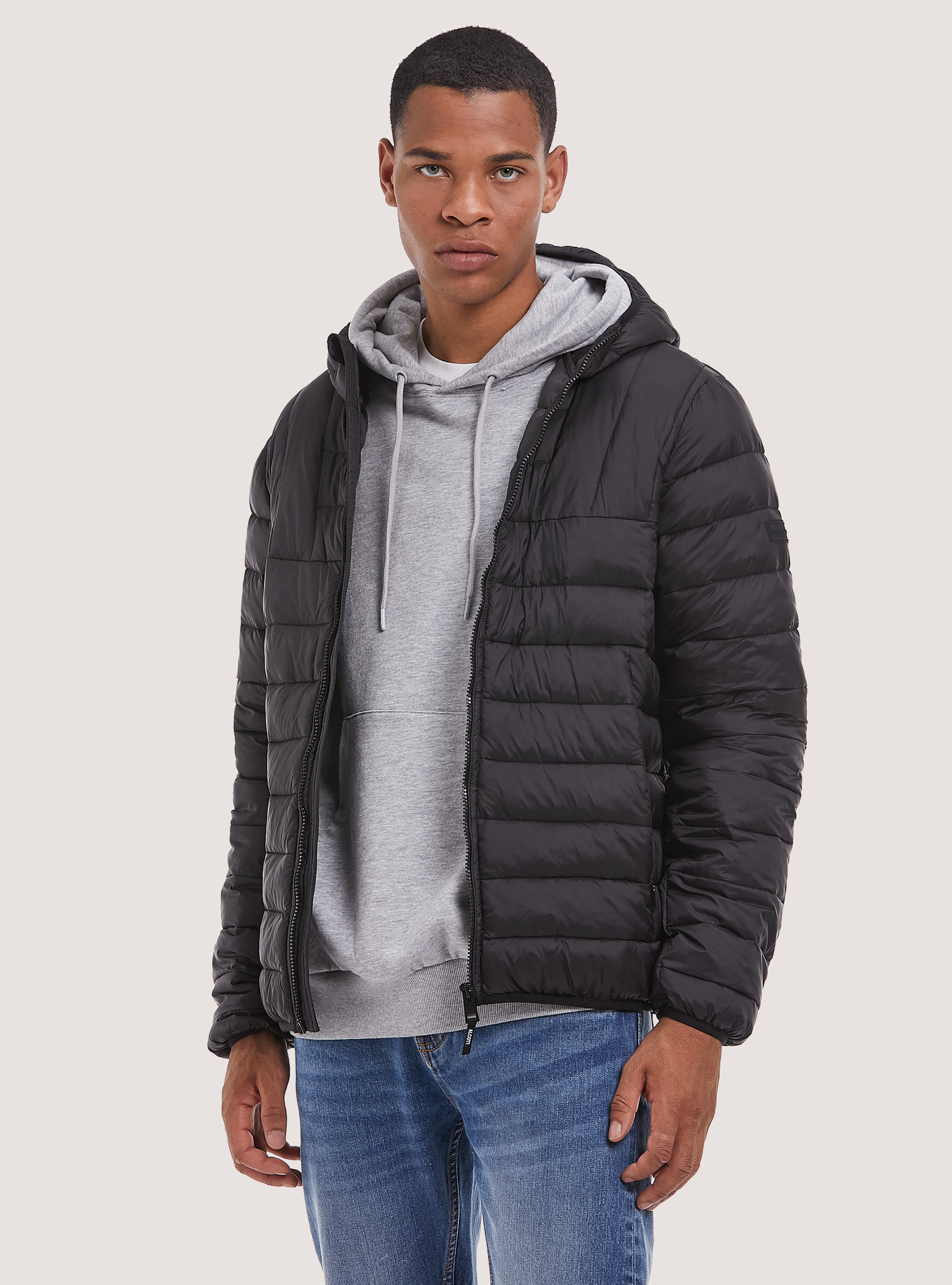 Jacket with recycled padding, BK1 BLACK