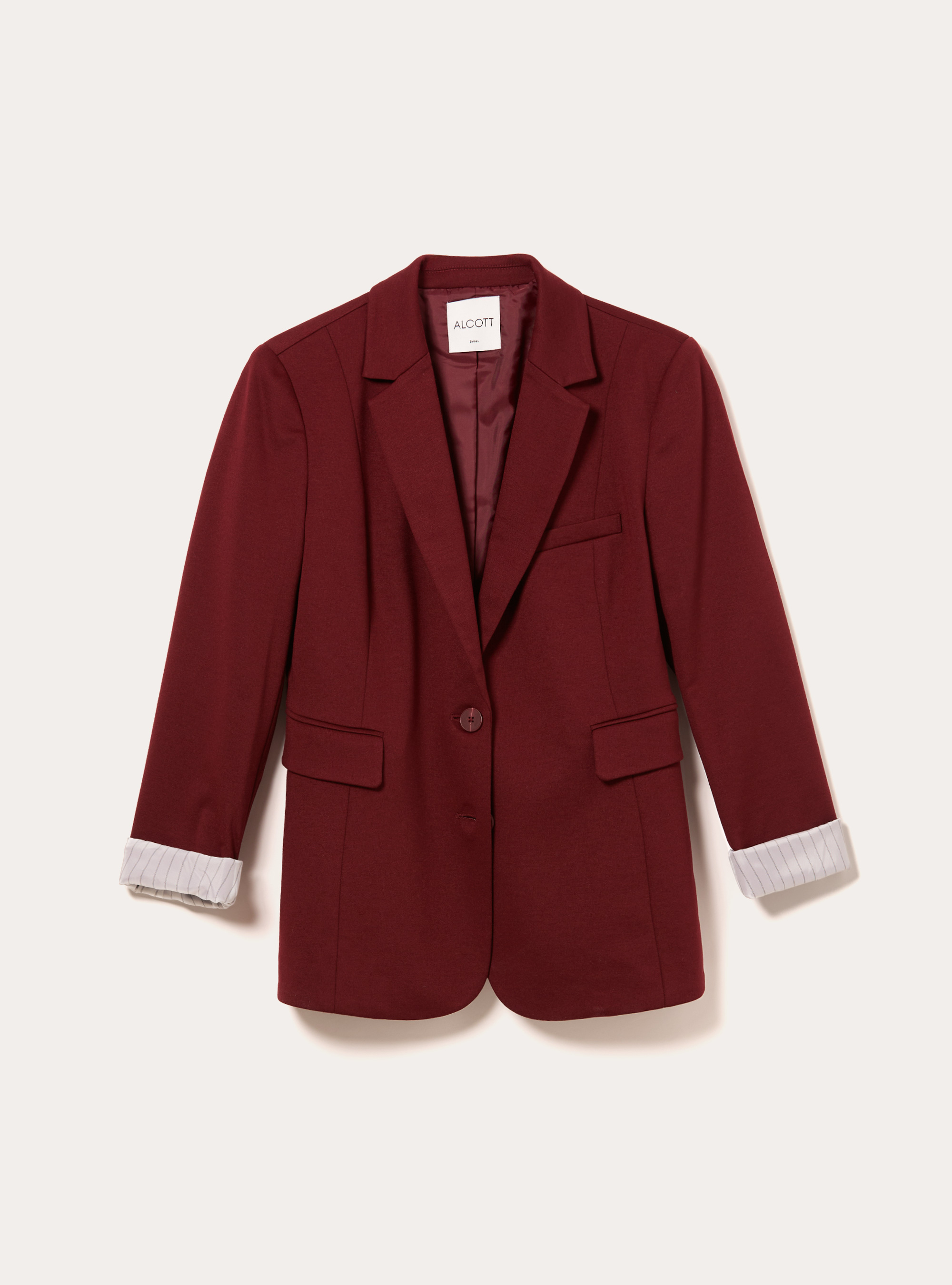 Jersey blazer, BO1 BORDEAUX DARK