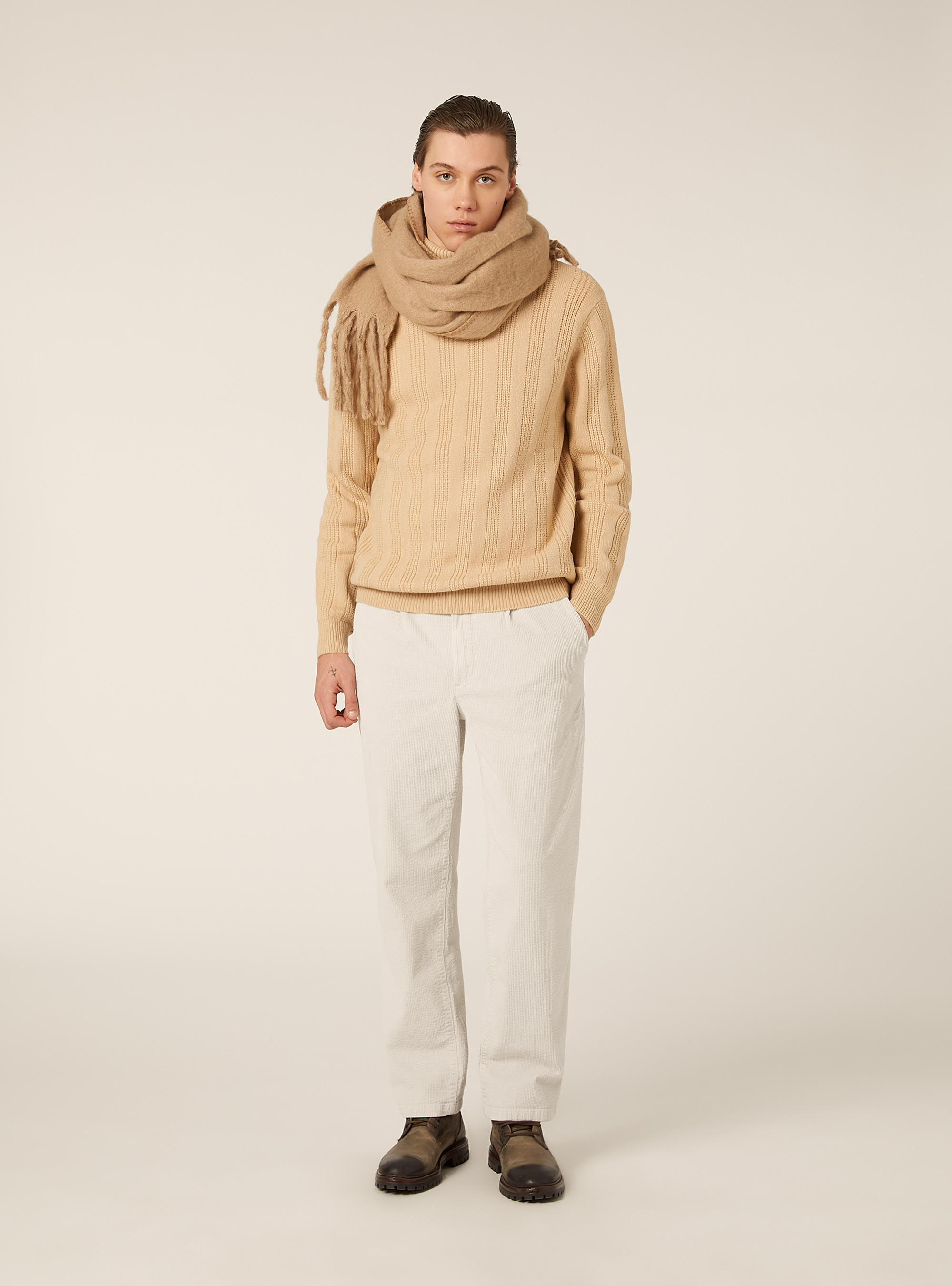 Maglione collo alto, TB2 TOBACCO MEDIUM