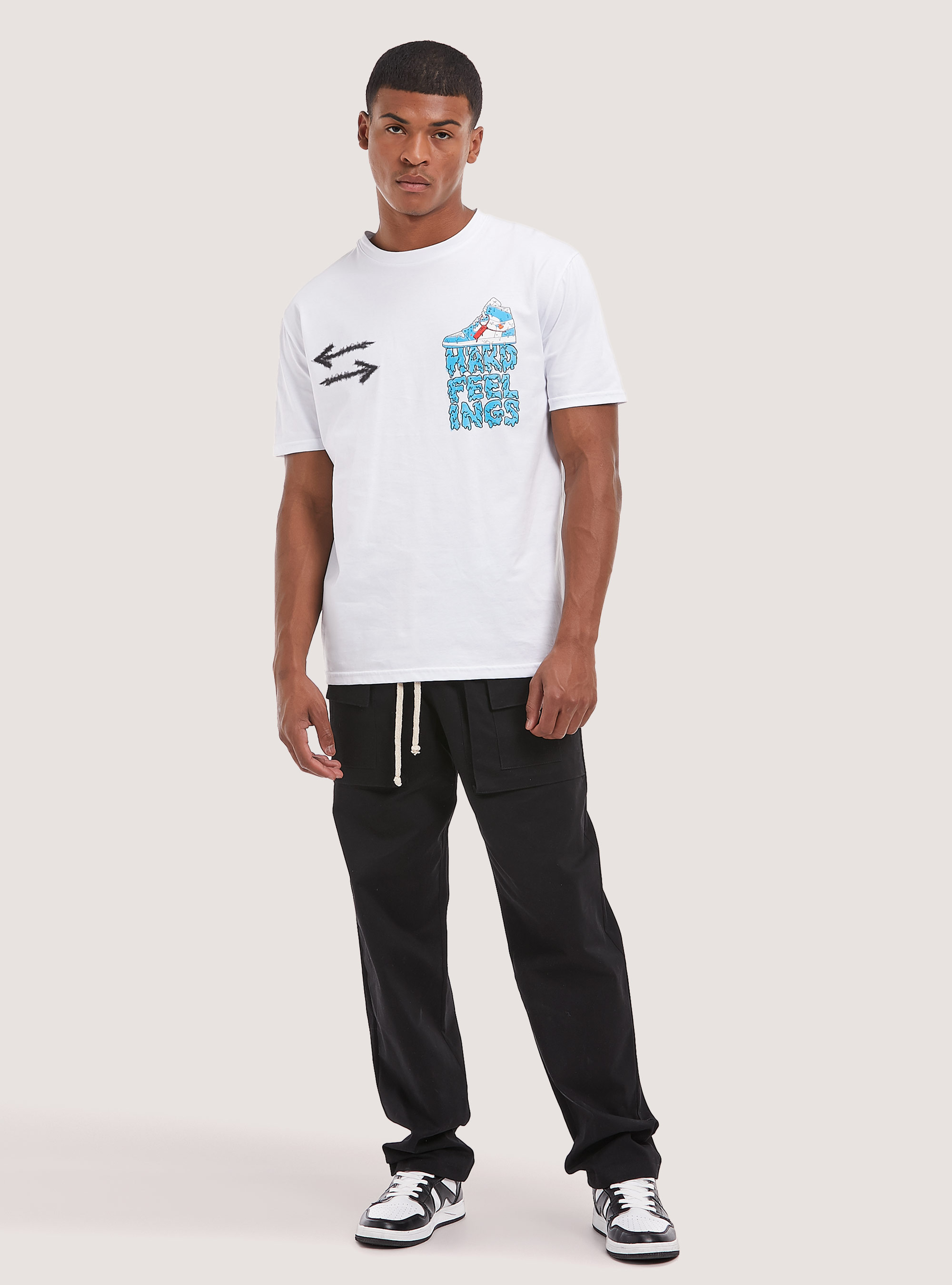 T-shirt with Smile Collection print, WH2 WHITE