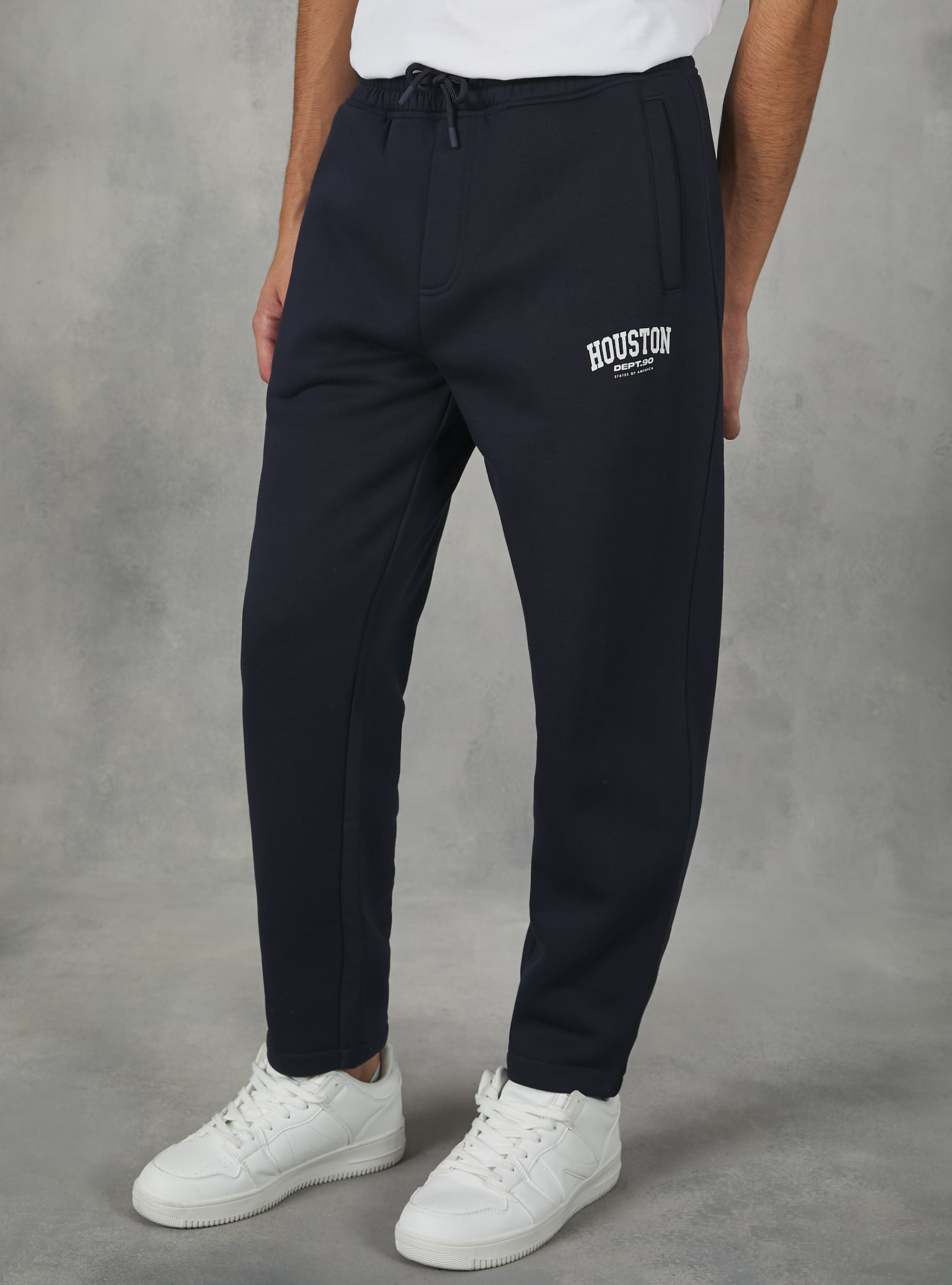 Jogging avec imprimé collège, NA1 NAVY DARK