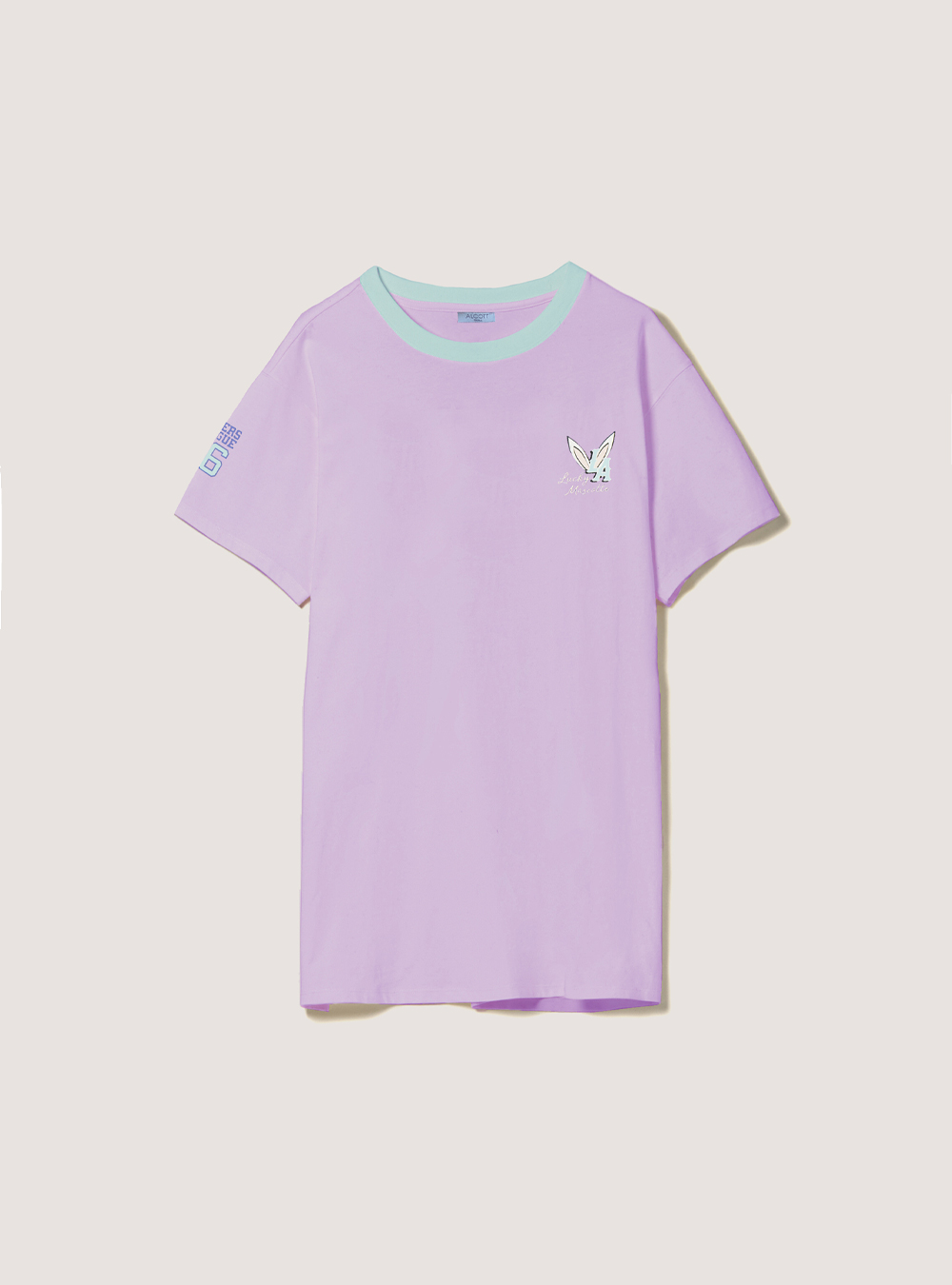 Maglietta in cotone The Rabbit Collection, LC2 LILLAC MEDIUM