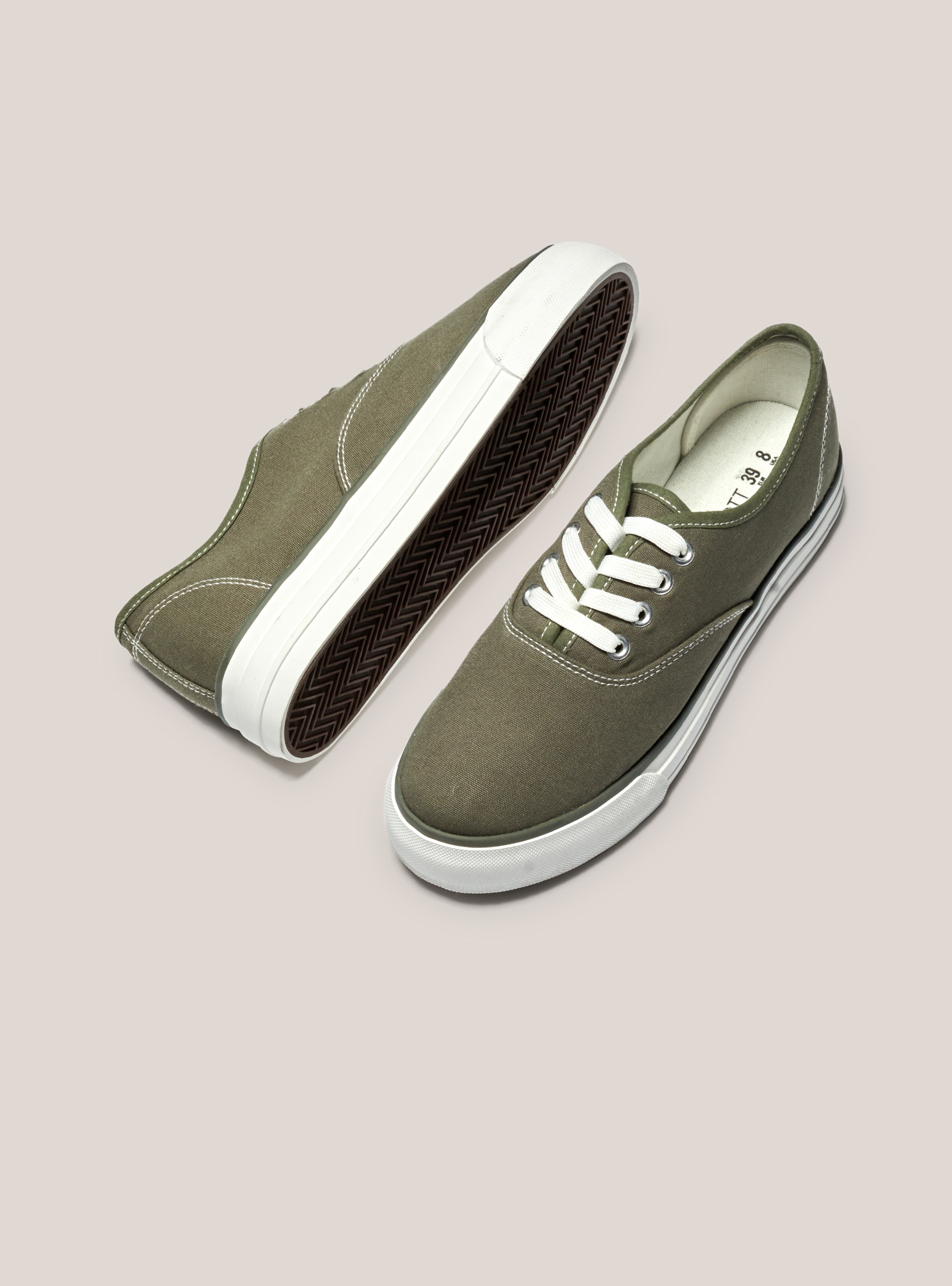 Sneakers basse in tessuto leggero, C5587 KAKY