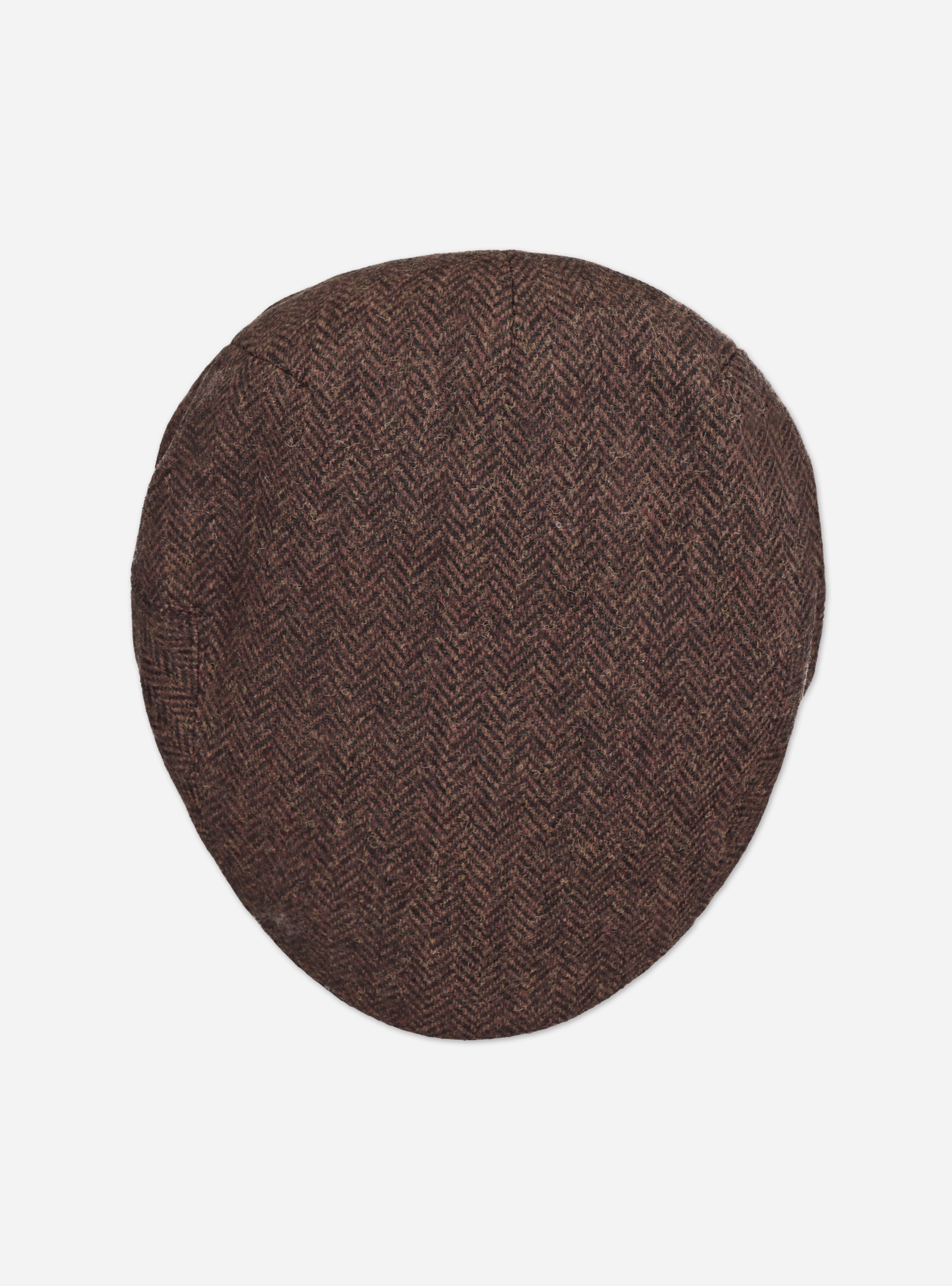 COPPOLA HATTERAS WOOL HERRINGBONE, BRICK