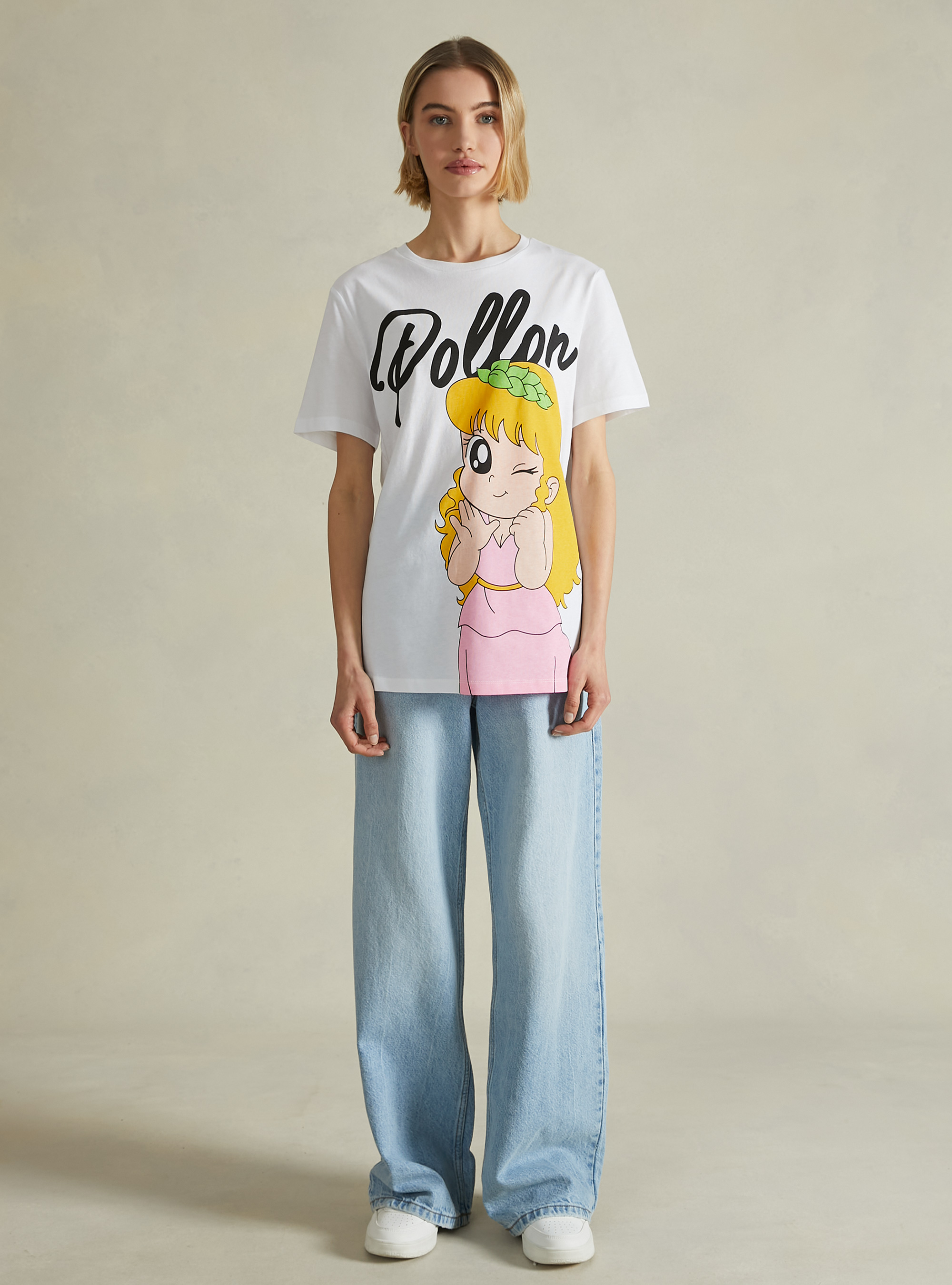 Maglietta Pollon / Alcott, WH3 WHITE