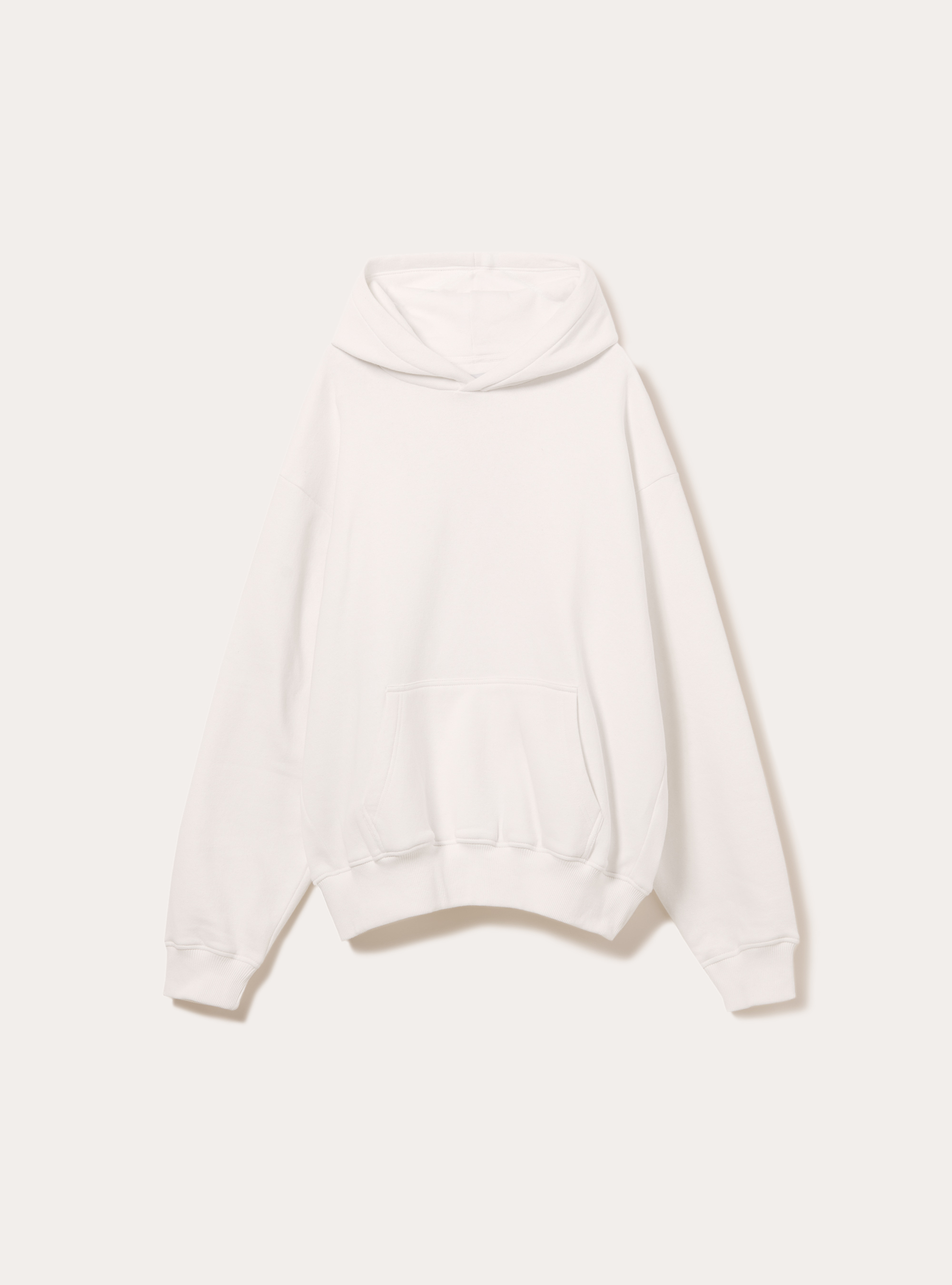 Boxy fit hoodie, WH2 WHITE