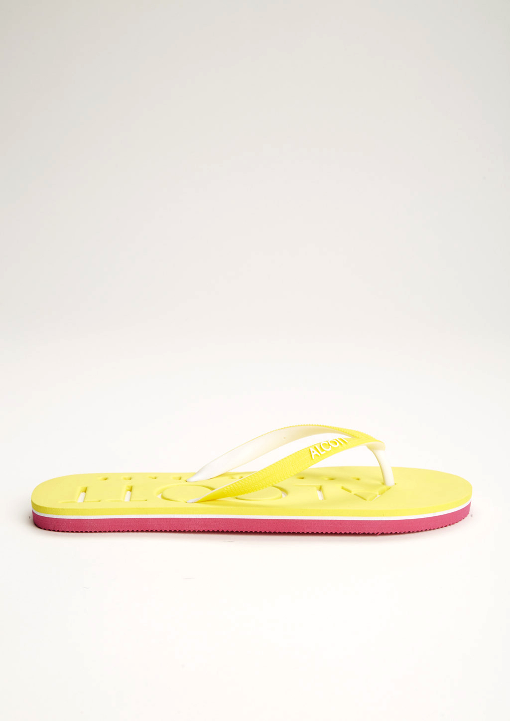 Sandali bassi infradito, C7750 YELLOW