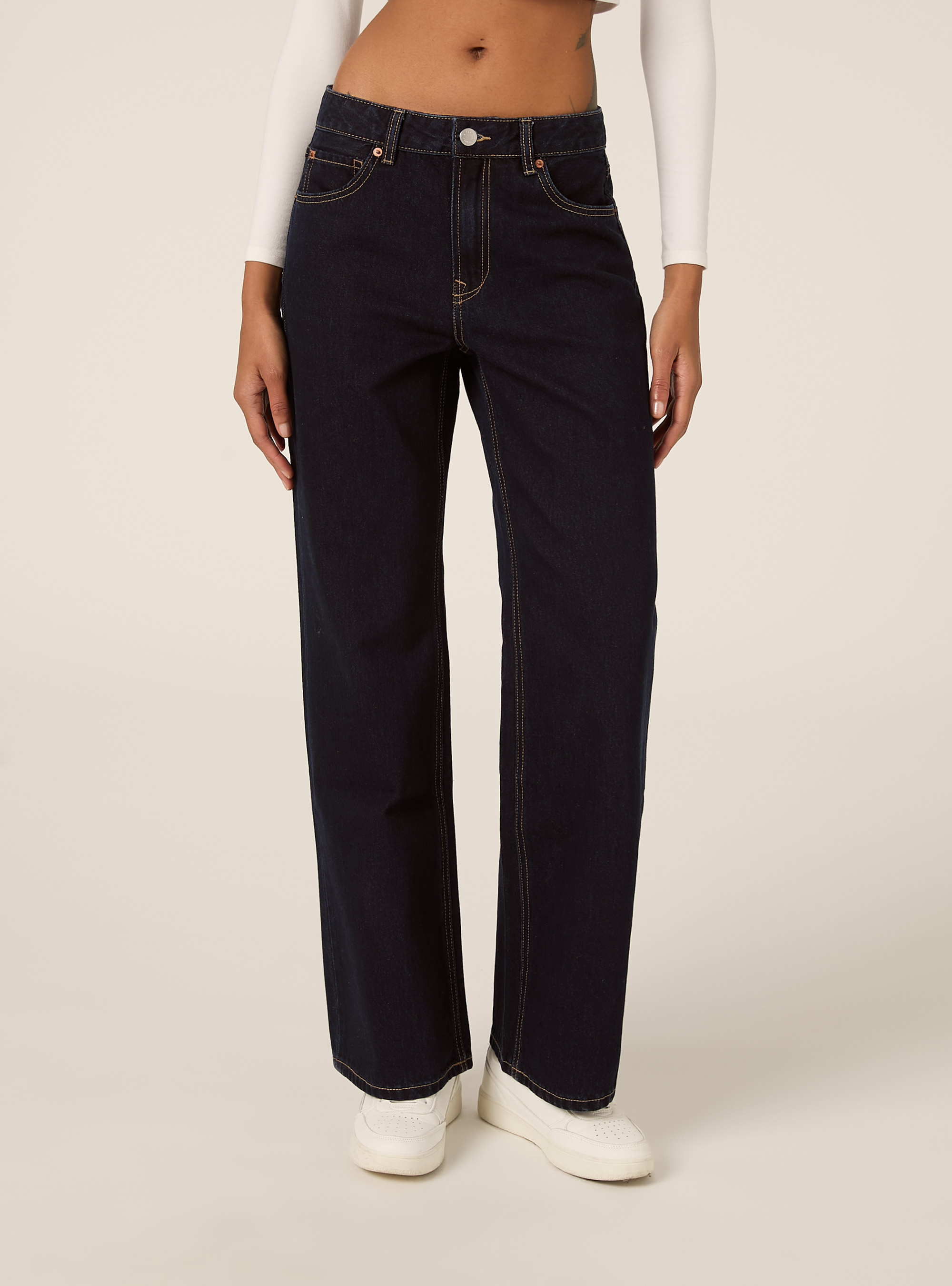 Vaqueros rectos, D001 DEEP BLUE