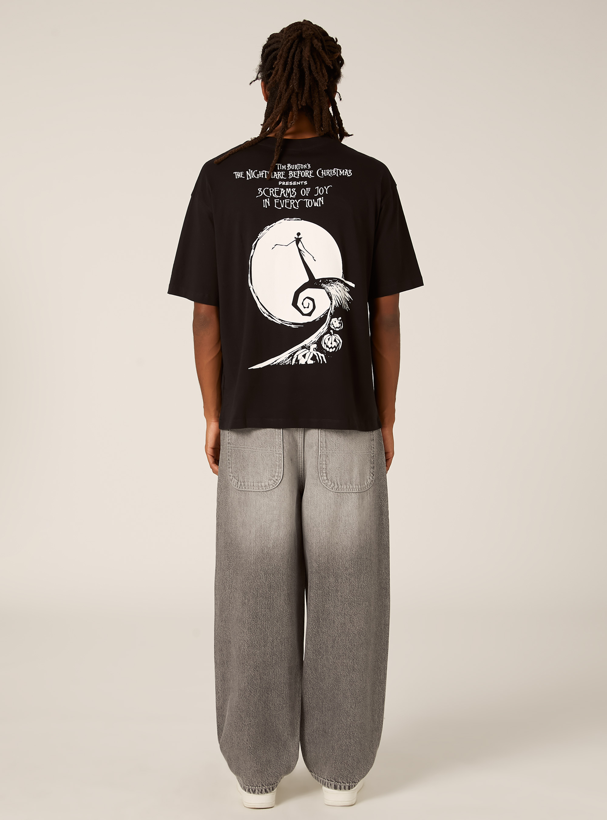 The Nightmare Before Christmas T-shirt / Alcott, BK1 BLACK