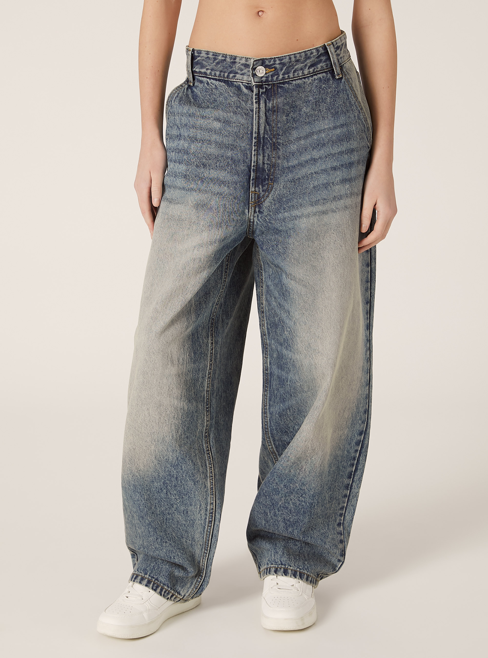 Skater Fit Jeans, D007 LIGHT AZURE