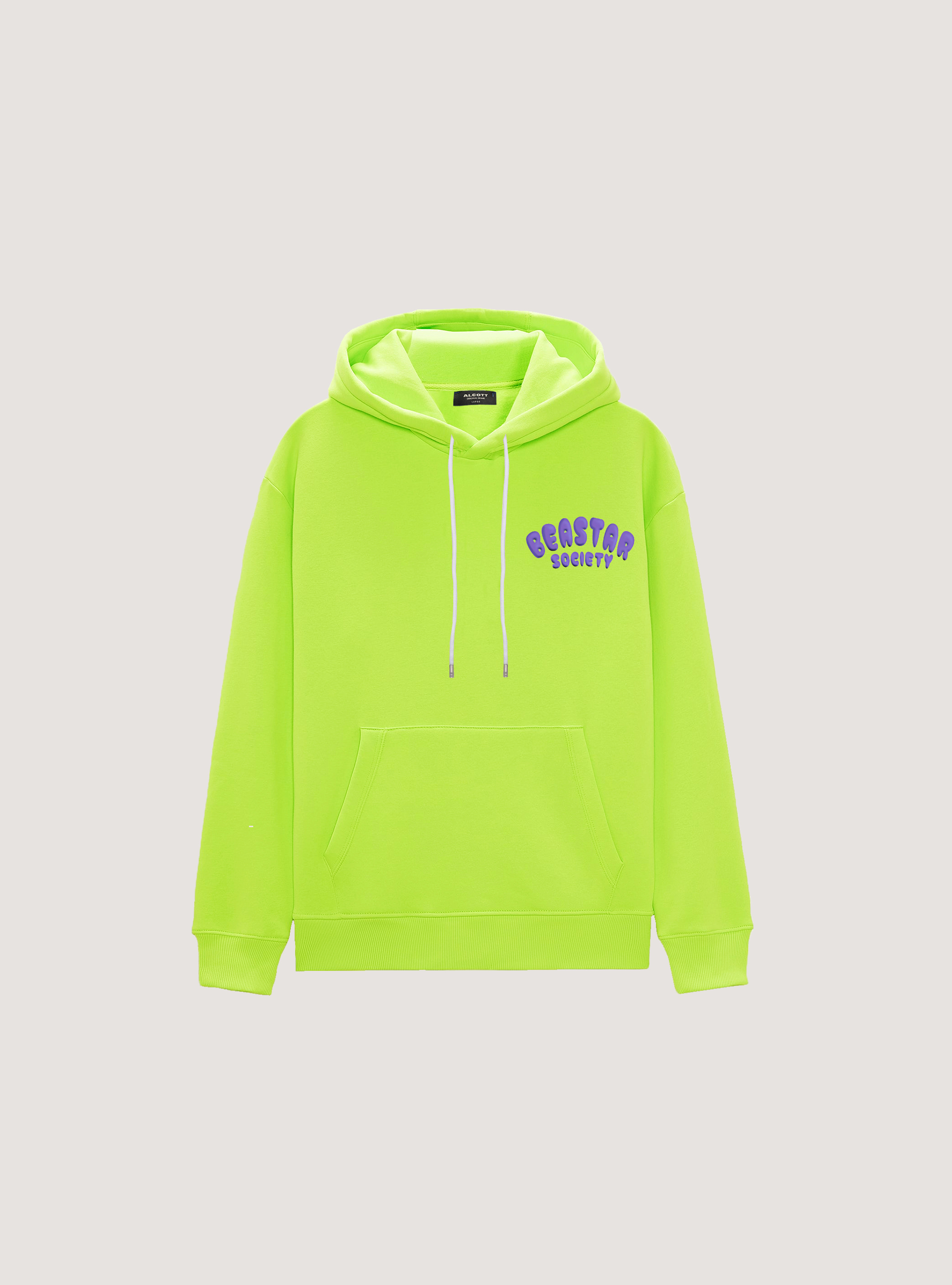 Sudadera de la colecci&oacute;n Beastar, GC2 MEDIUM ACID GREEN