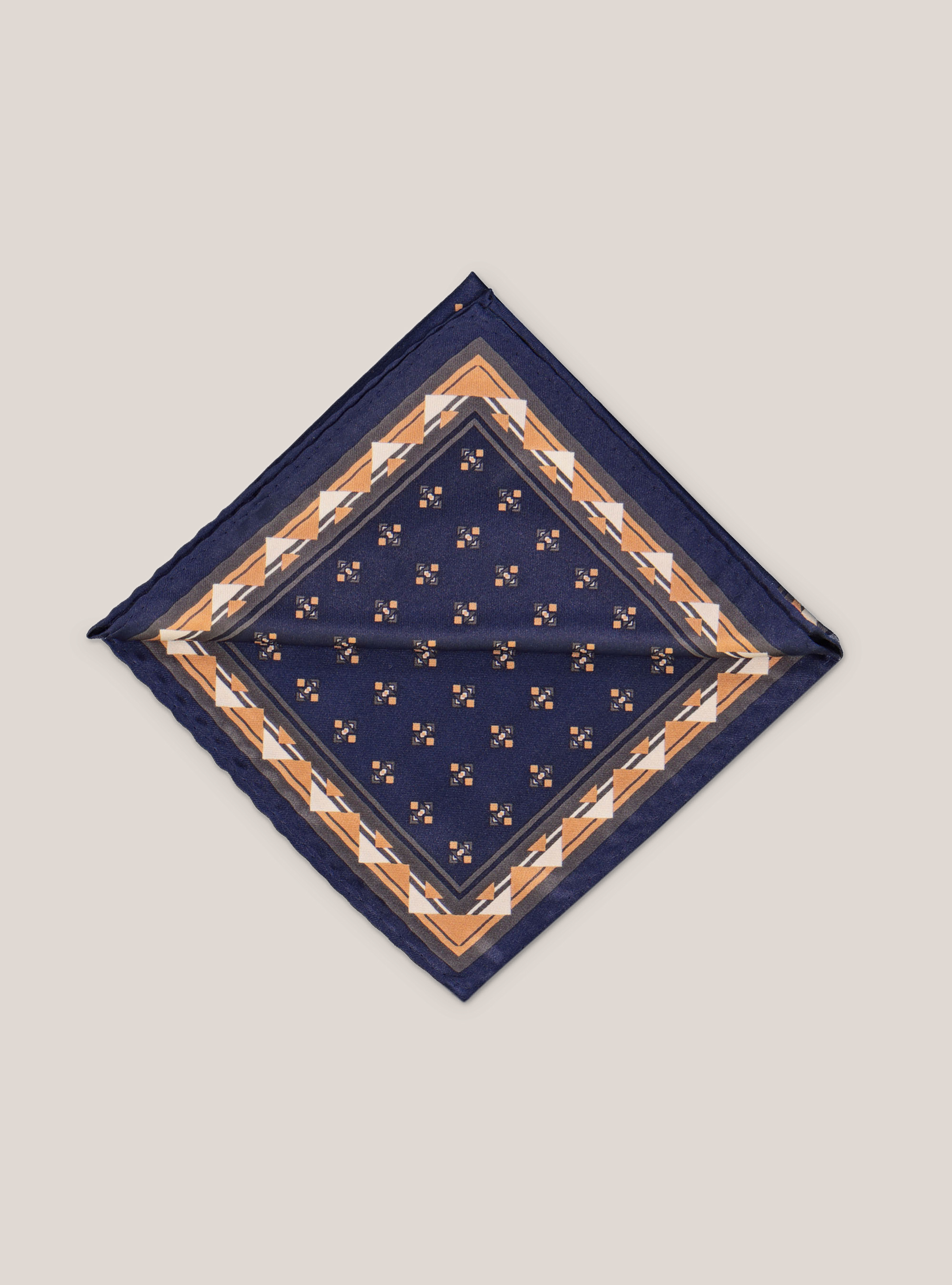 POCHETTE MICRO-PATTERN, C2254 BLUE