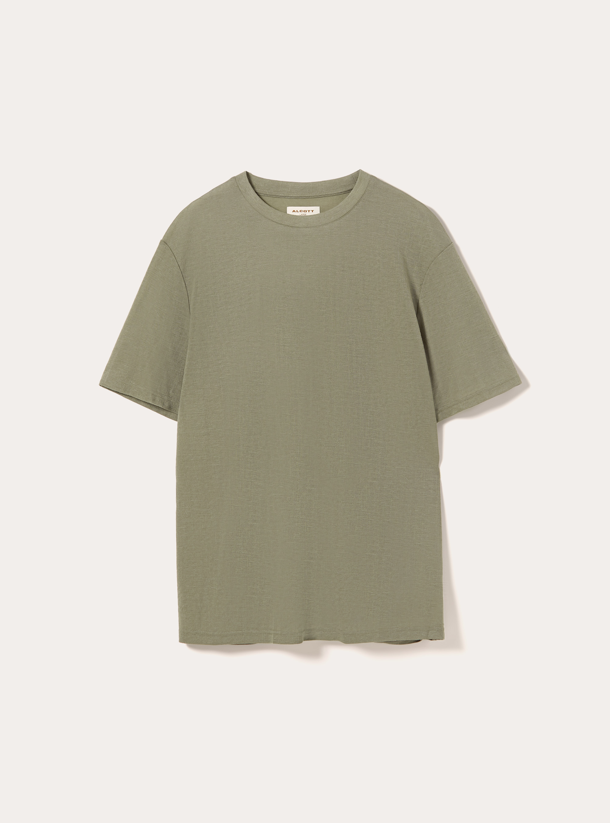 Boxy fit T-shirt with texture, KY2 KAKY MEDIUM