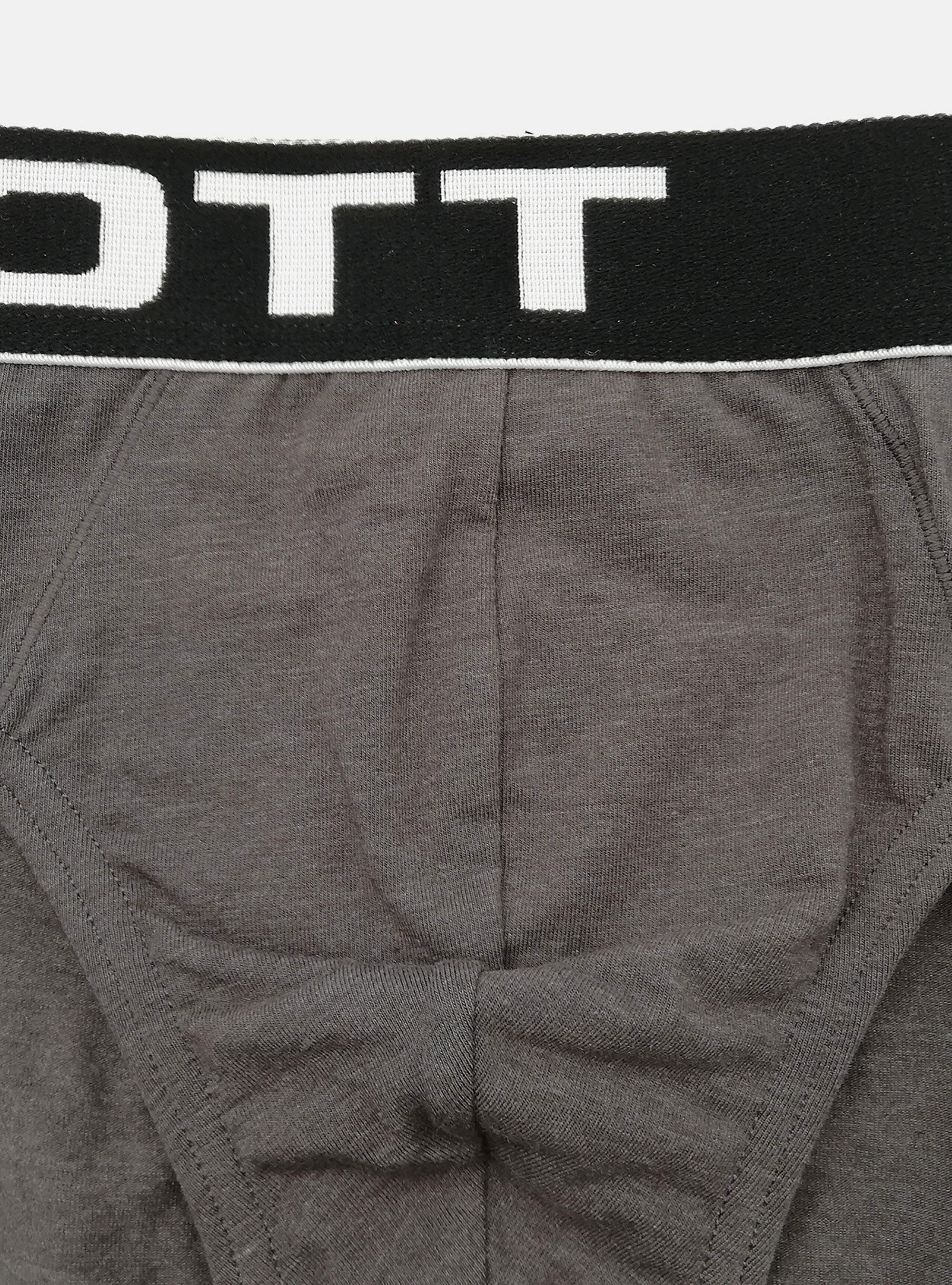 SLIP BASIC WITH LOGO, GREY MELANGE