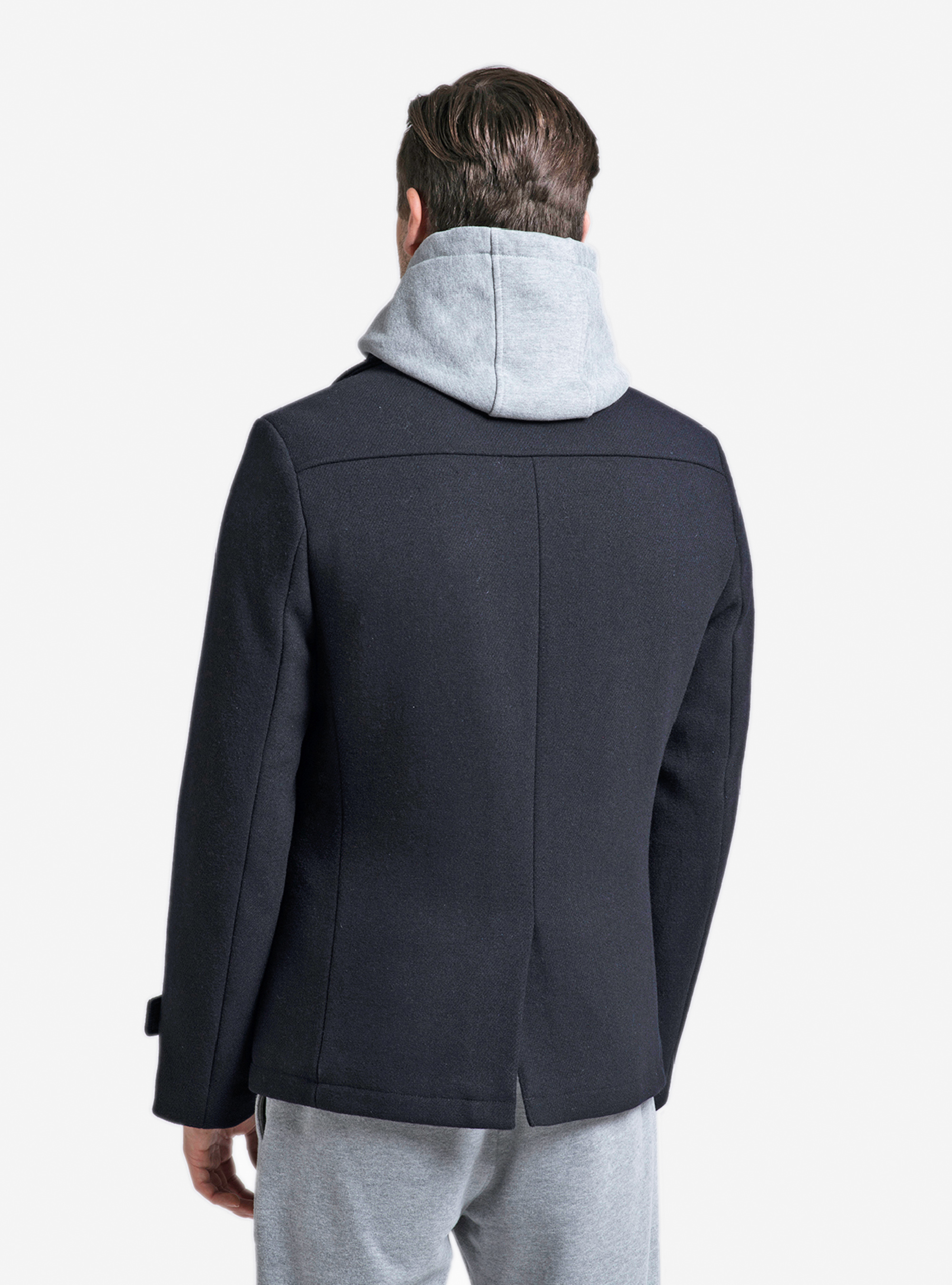 Cappotto doppiopetto, BLU MARINO