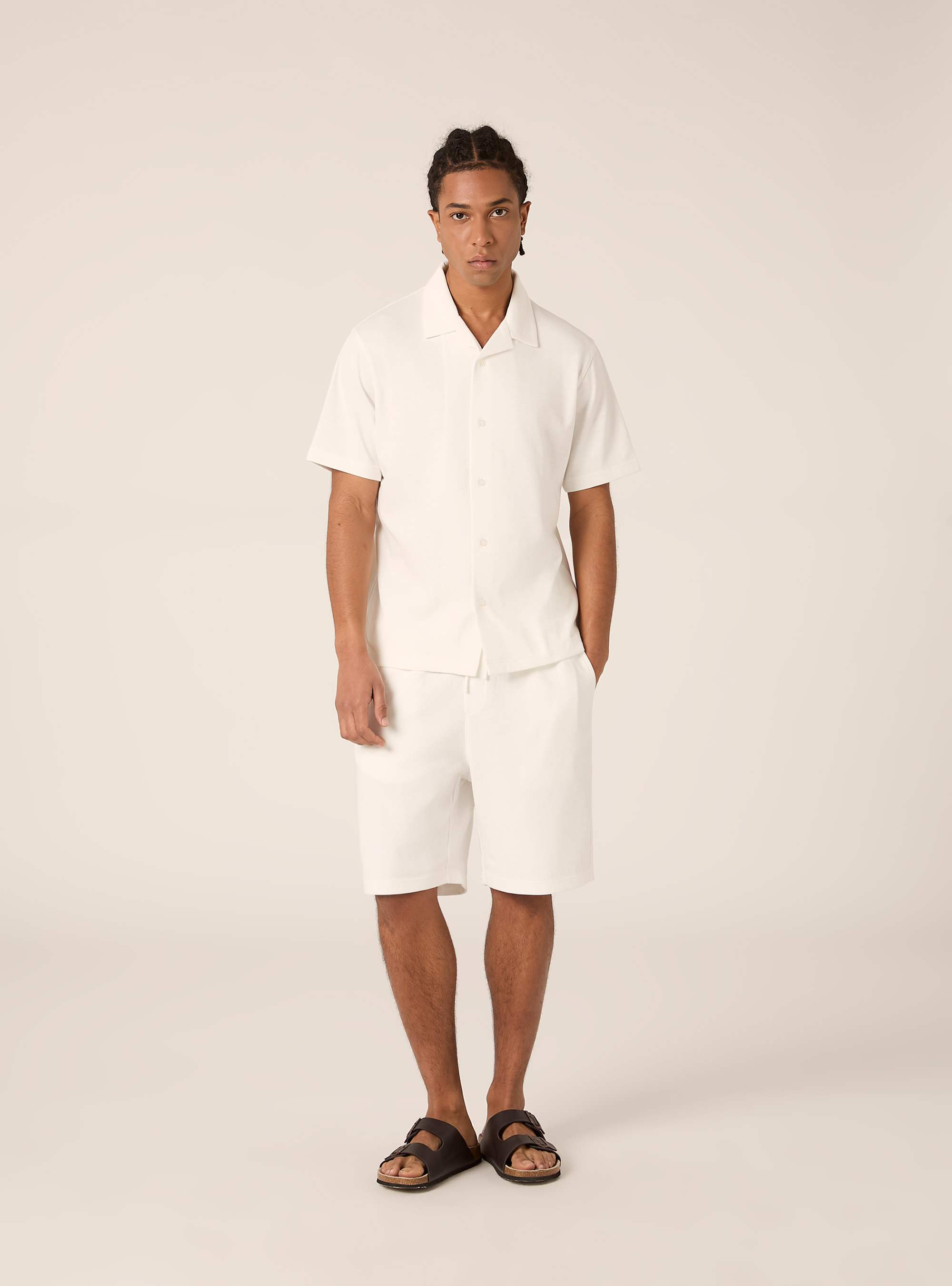 Camisa de manga corta de jersey, WH2 WHITE