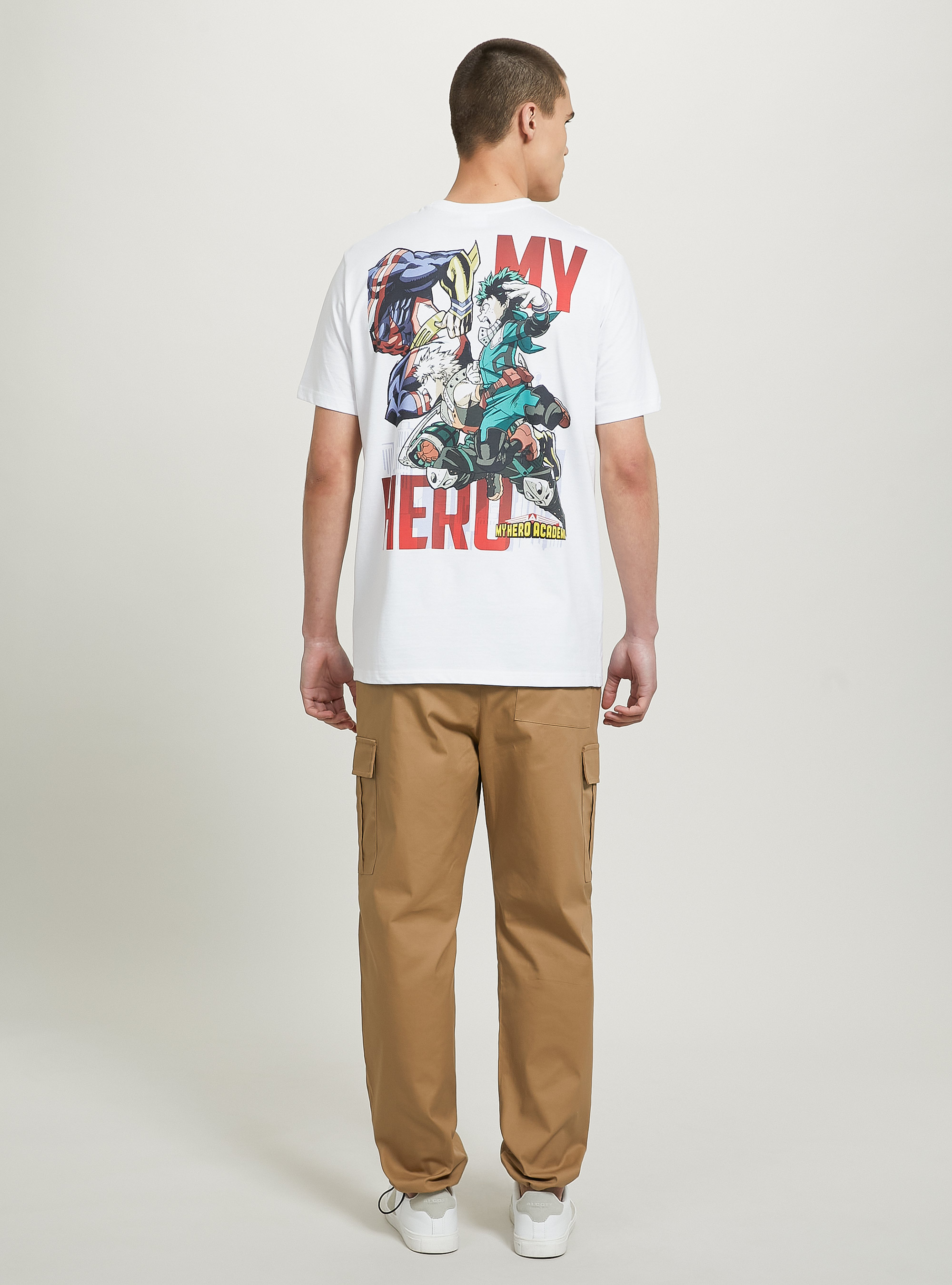 My Hero Academia / Alcott T-shirt, WH3 WHITE