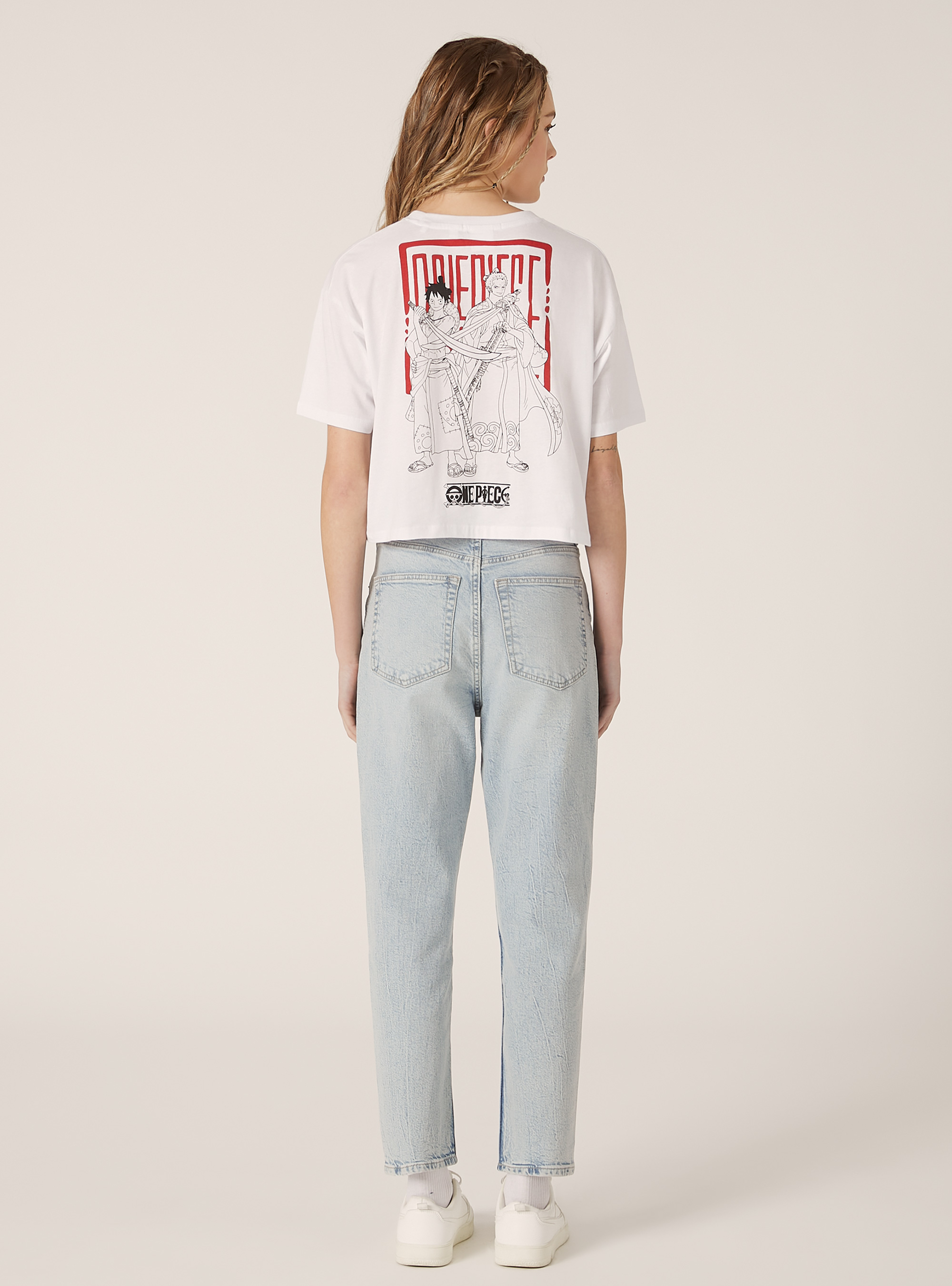 Maglietta One Piece / Alcott cropped, WH3 WHITE