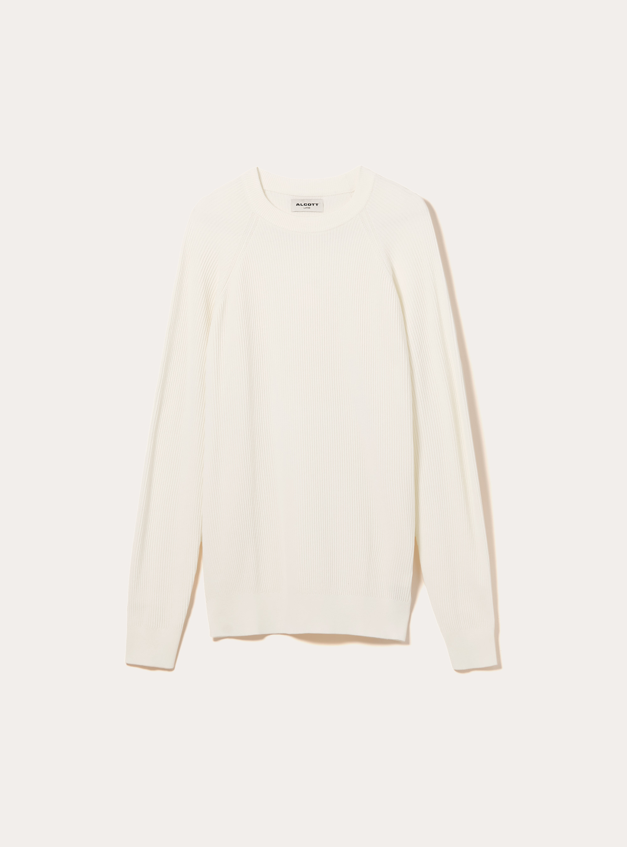 Jersey ligero de canalé, WH2 WHITE