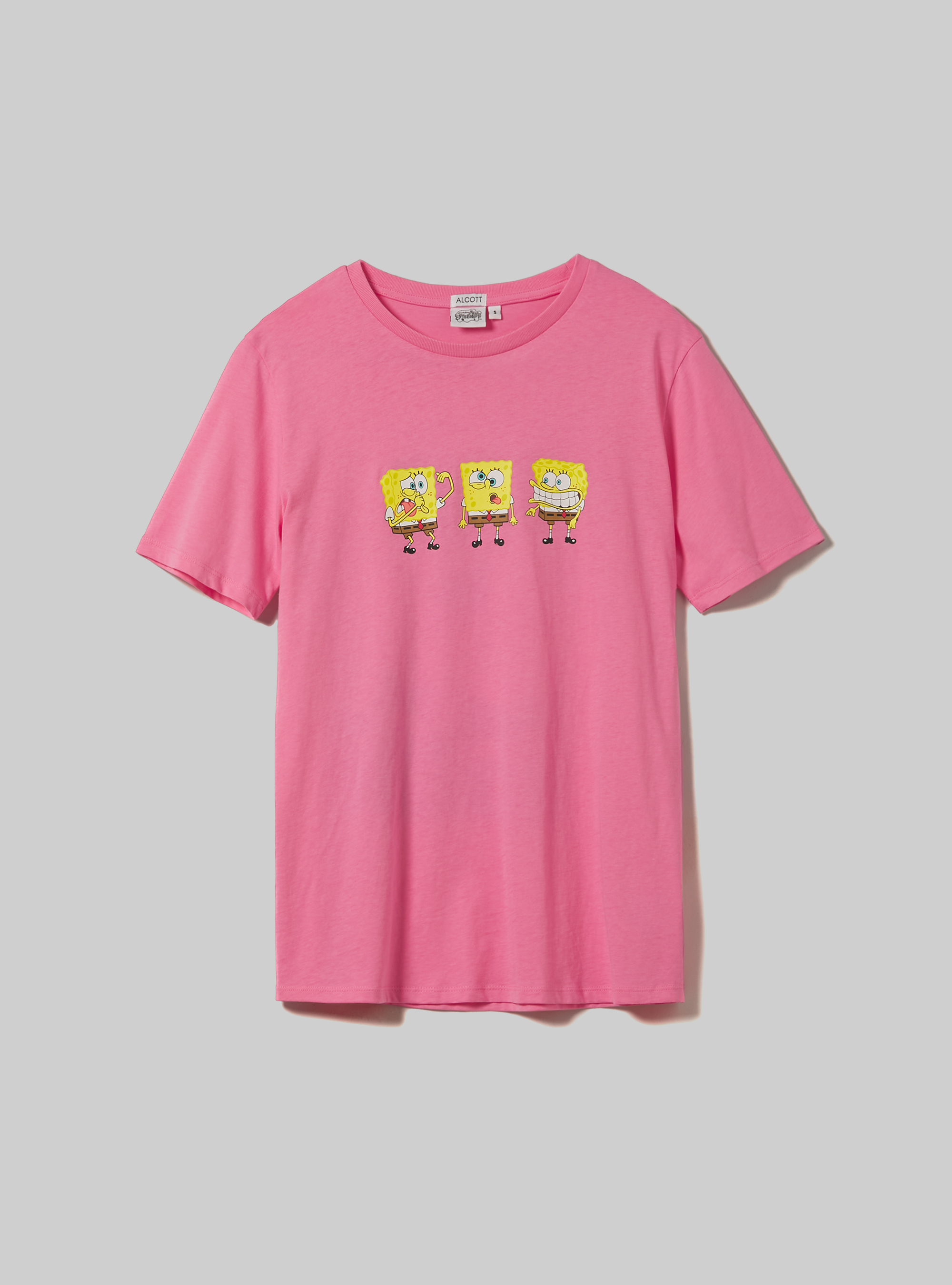 Camiseta Bob Esponja / Alcott, PK2 PINK MEDIUM