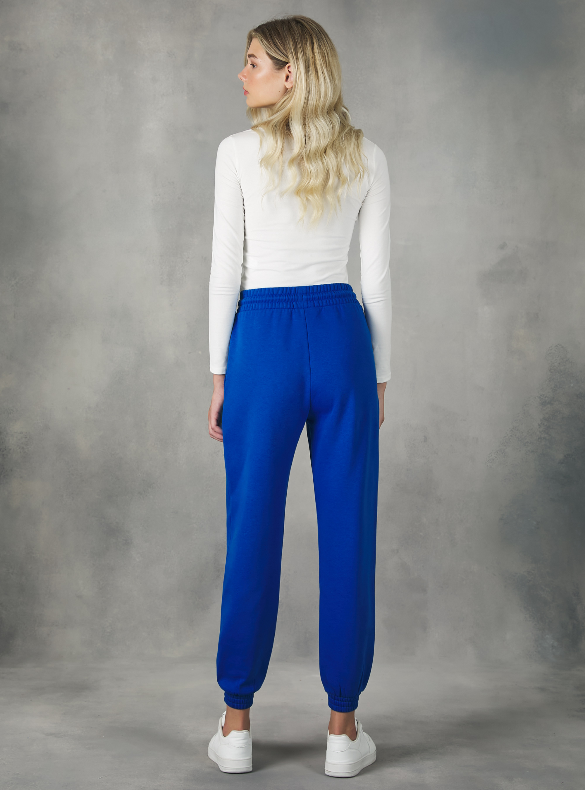 Plush jogger trousers, RY2 ROYALE MEDIUM