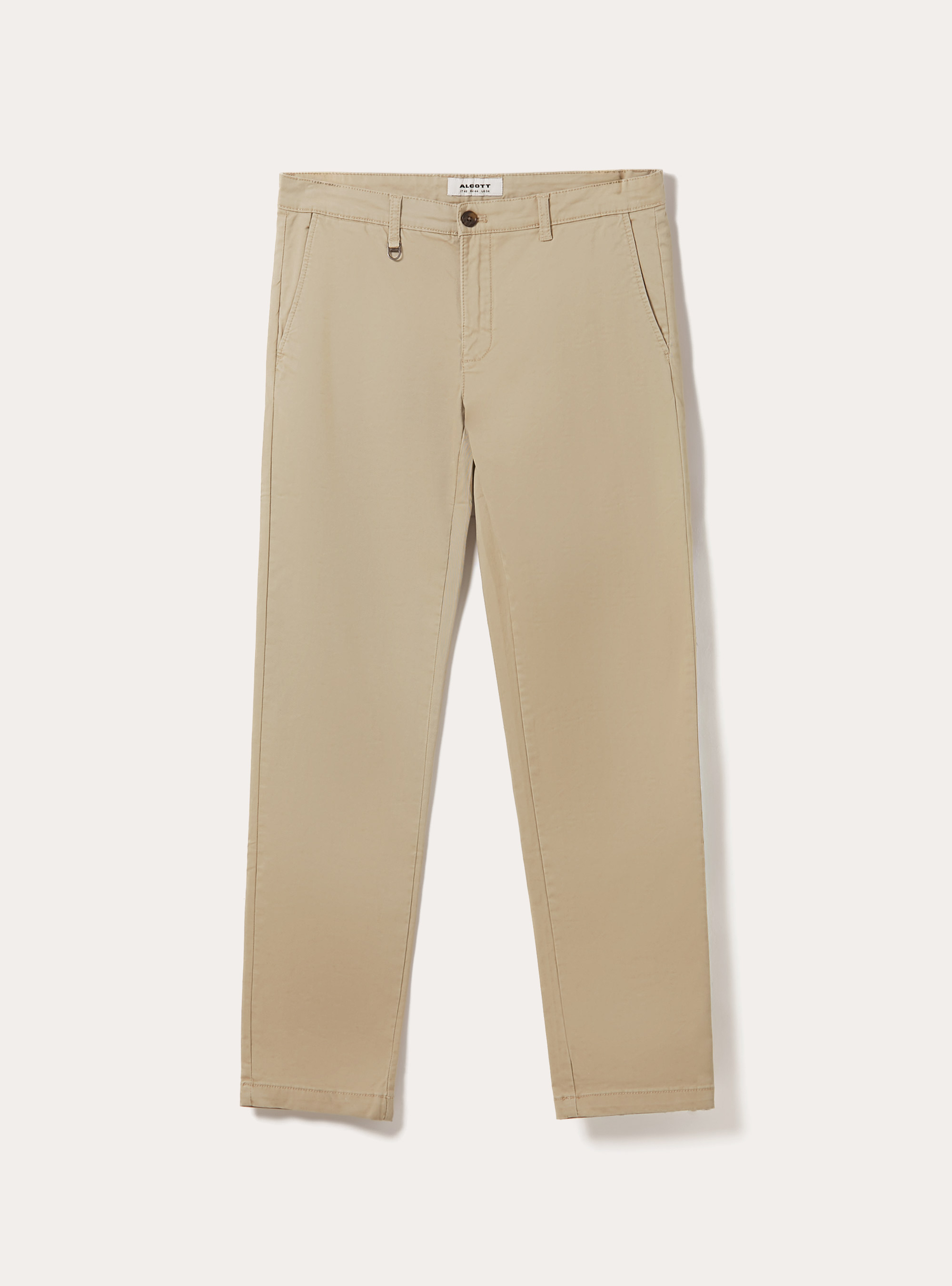 Skinny fit stretch twill chinos, TB2 TOBACCO MEDIUM