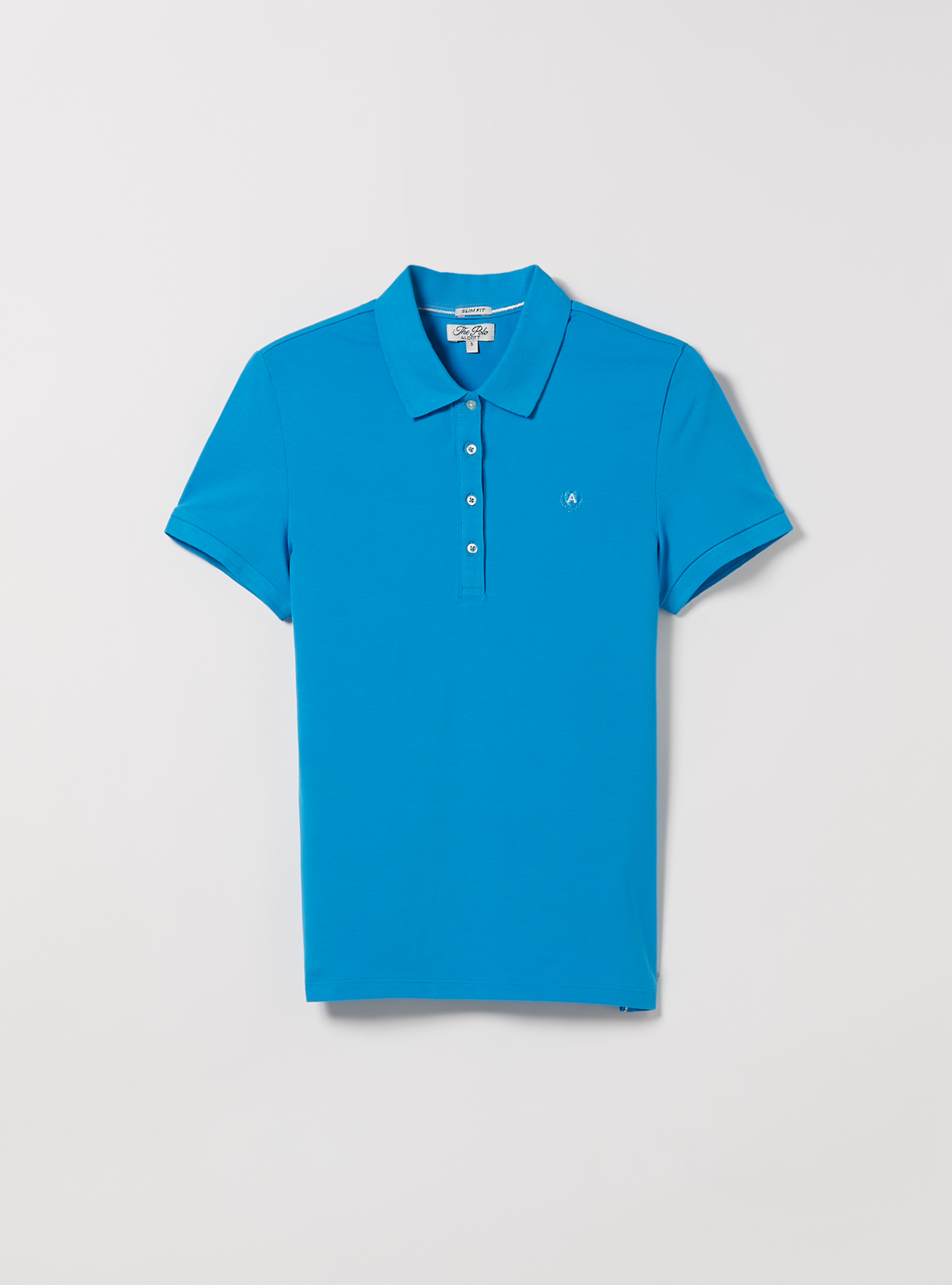 Polo en coton piqué avec broderie, RY2 ROYALE MEDIUM
