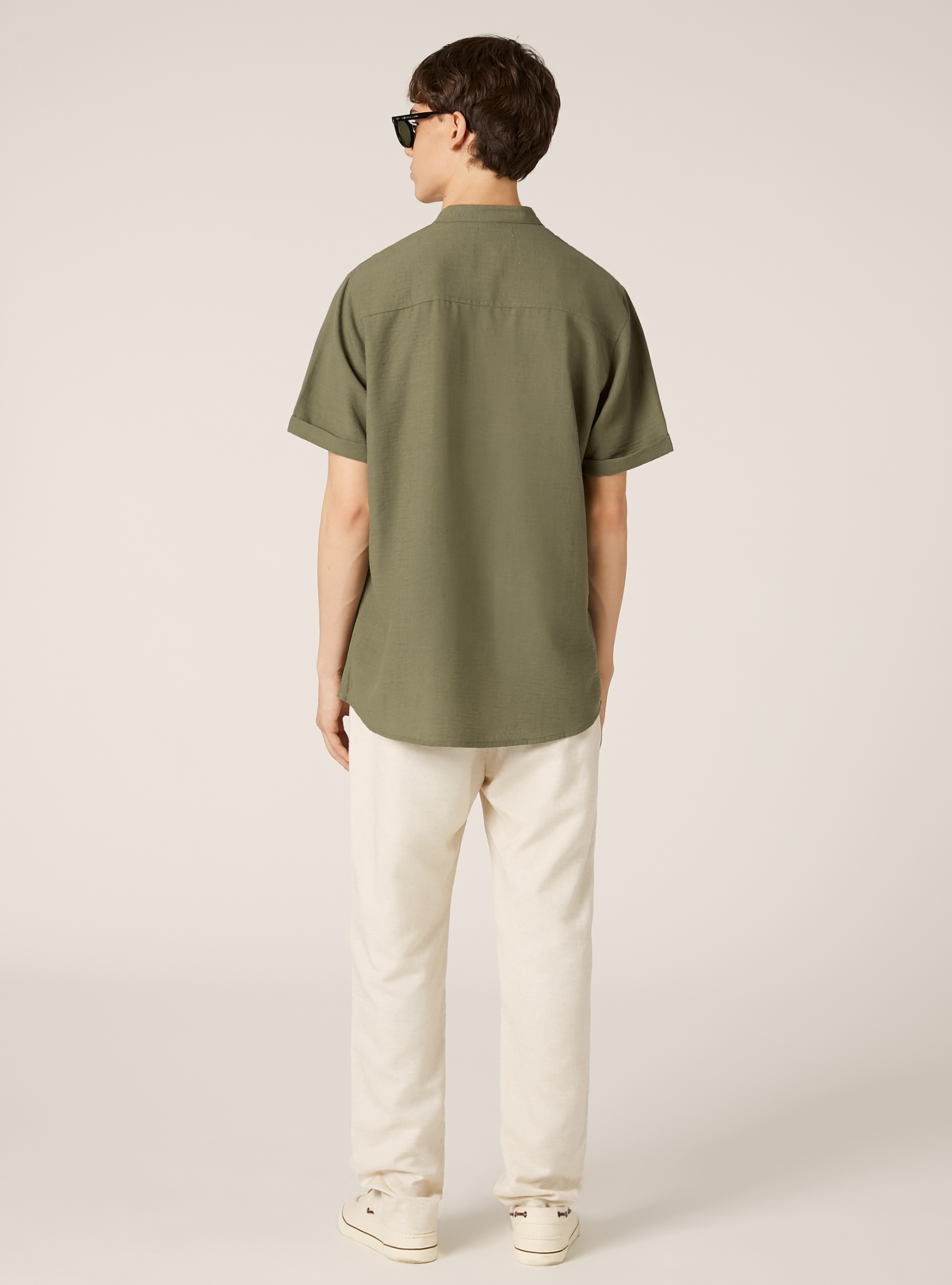 Chemise &agrave; col cor&eacute;en, KY2 KAKY MEDIUM